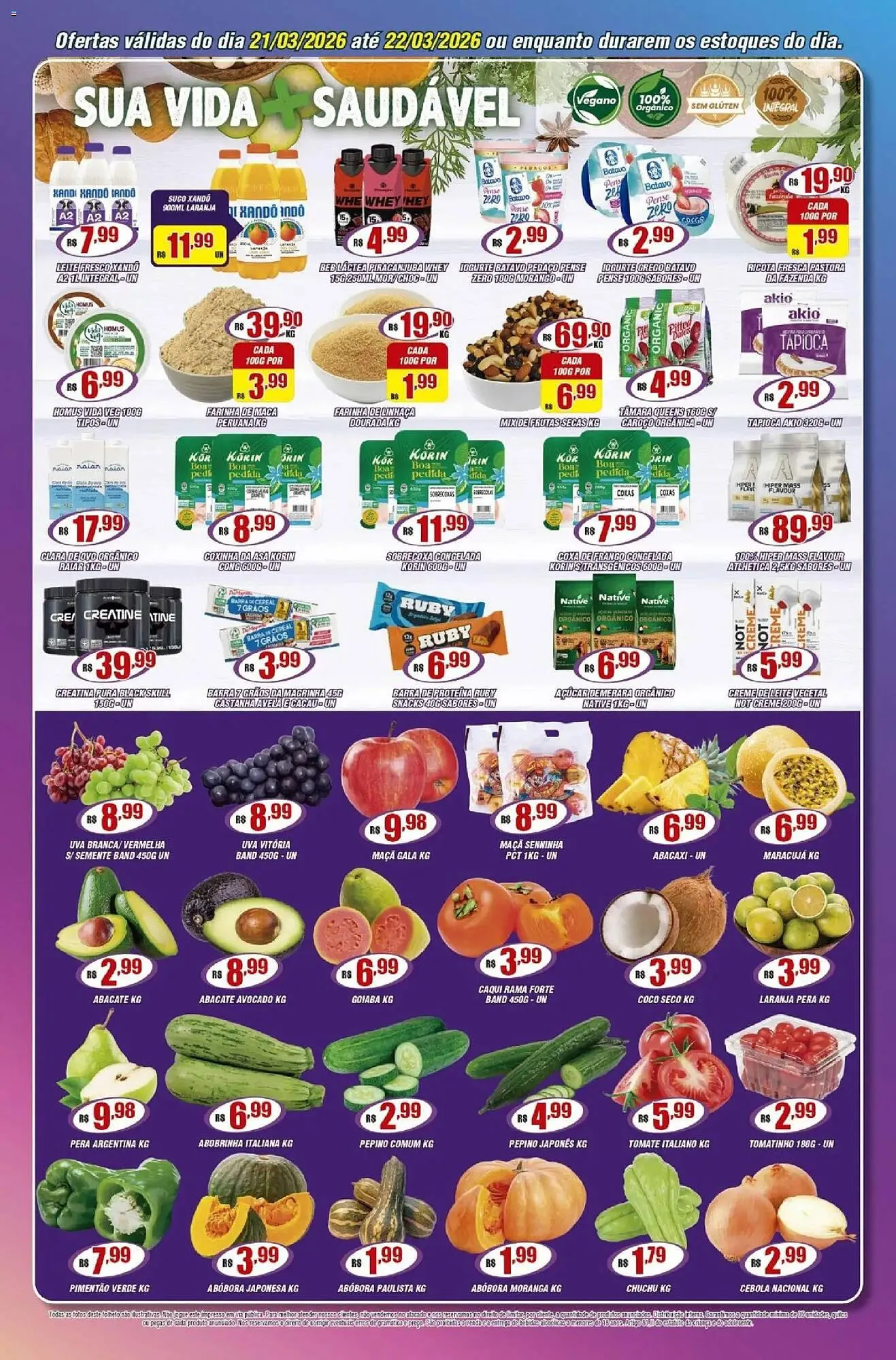 Encarte de Catálogo Violeta Supermercados 21 de março até 23 de março 2026 - Pagina 4