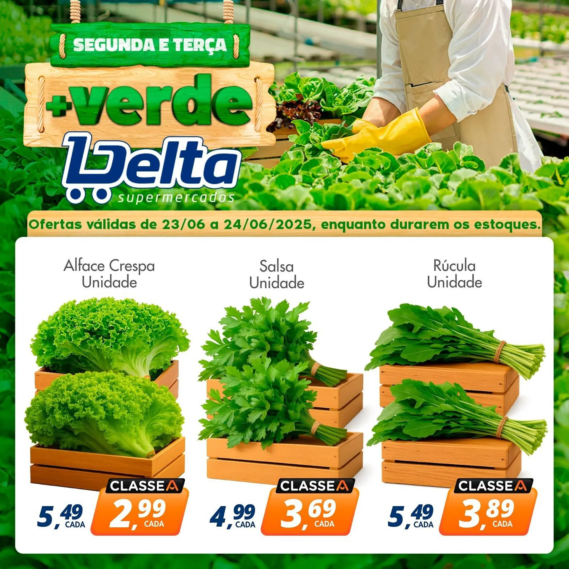 Encarte de Catálogo Delta Supermercados 23 de junho até 24 de junho 2025 - Pagina 1