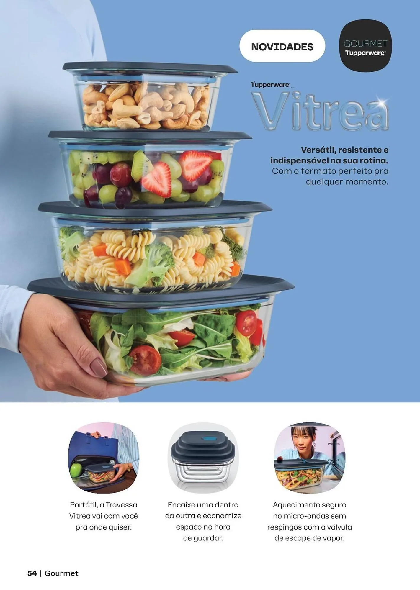 Encarte de Catálogo Tupperware 8 de maio até 31 de maio 2026 - Pagina 54