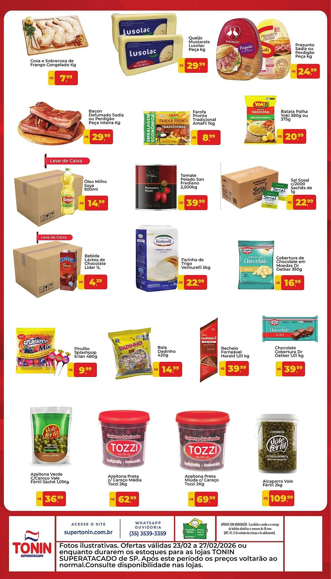 Encarte de Catálogo Tonin Superatacado 23 de fevereiro até 27 de fevereiro 2026 - Pagina 2