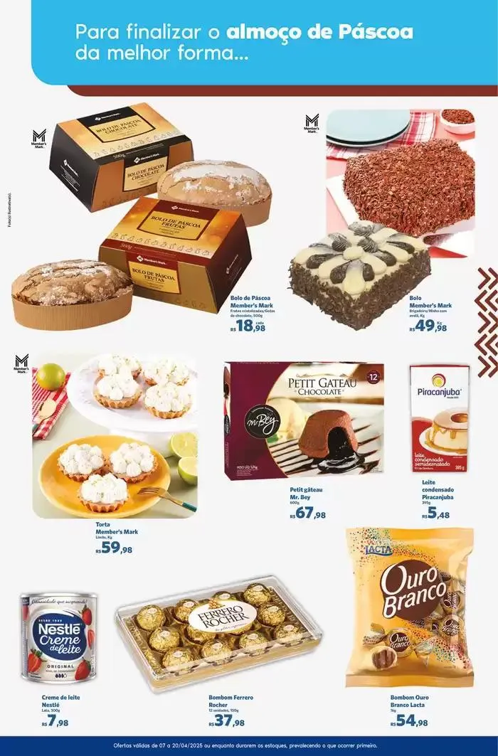 Encarte de OFERTAS PASCOA FASE 3 7 de abril até 20 de abril 2025 - Pagina 8
