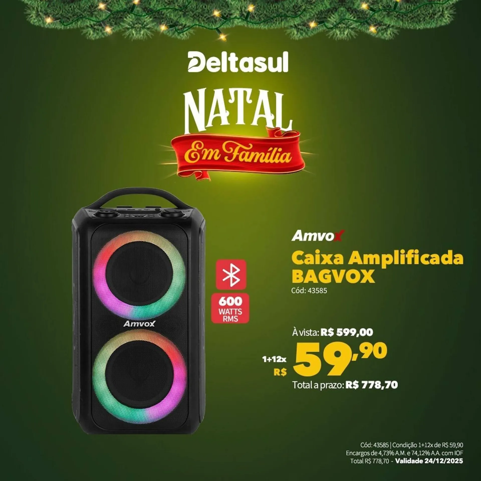 Encarte de Folheto Deltasul 19 de dezembro até 24 de dezembro 2025 - Pagina 5