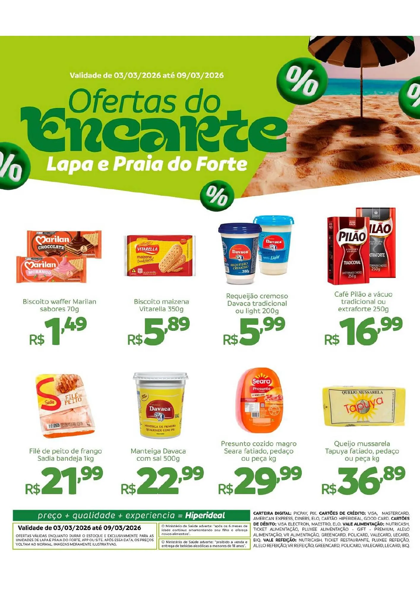 Encarte de Catálogo Hiperideal Supermercados 3 de março até 9 de março 2026 - Pagina 2