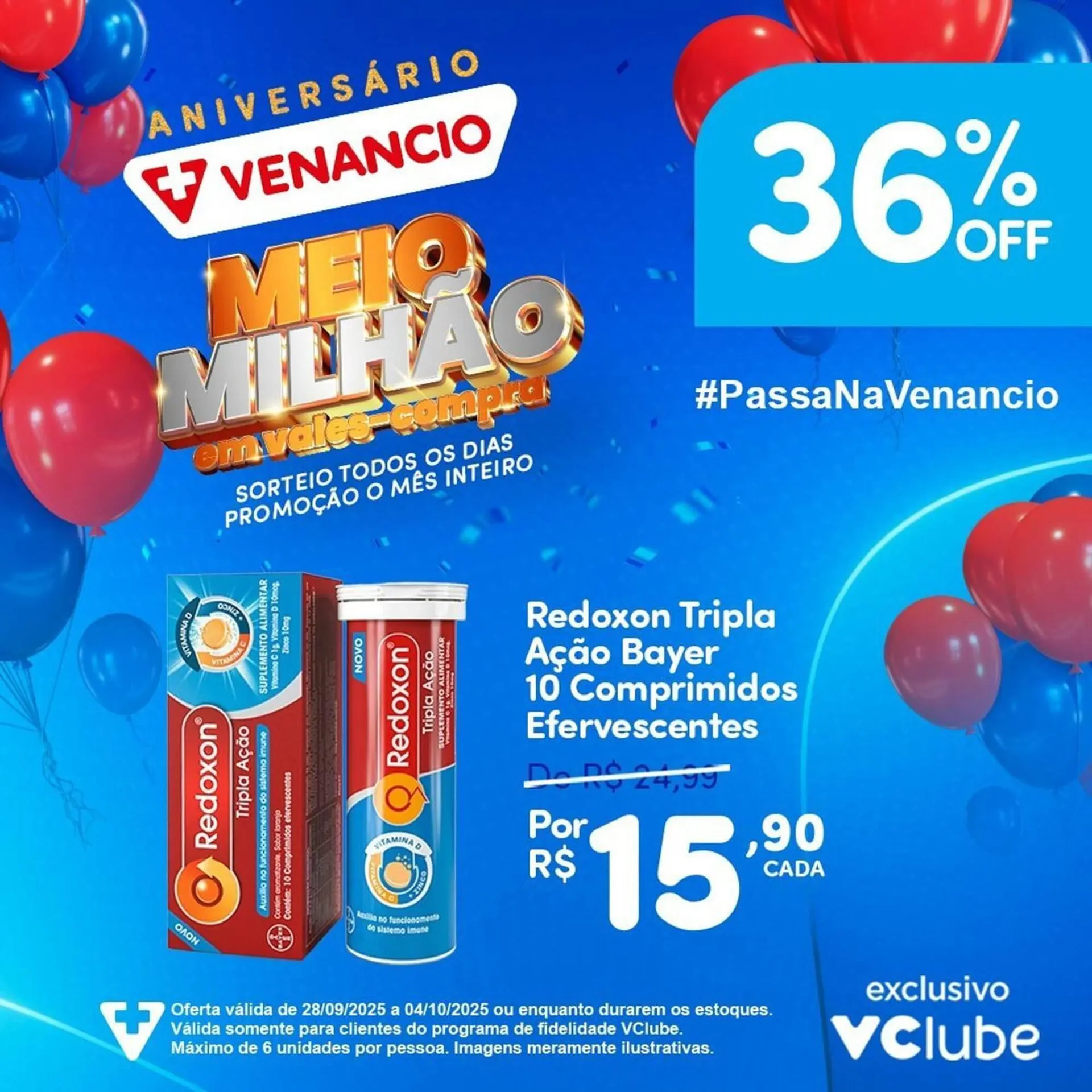 Encarte de Encarte Drogaria Venancio 29 de setembro até 4 de outubro 2025 - Pagina 7