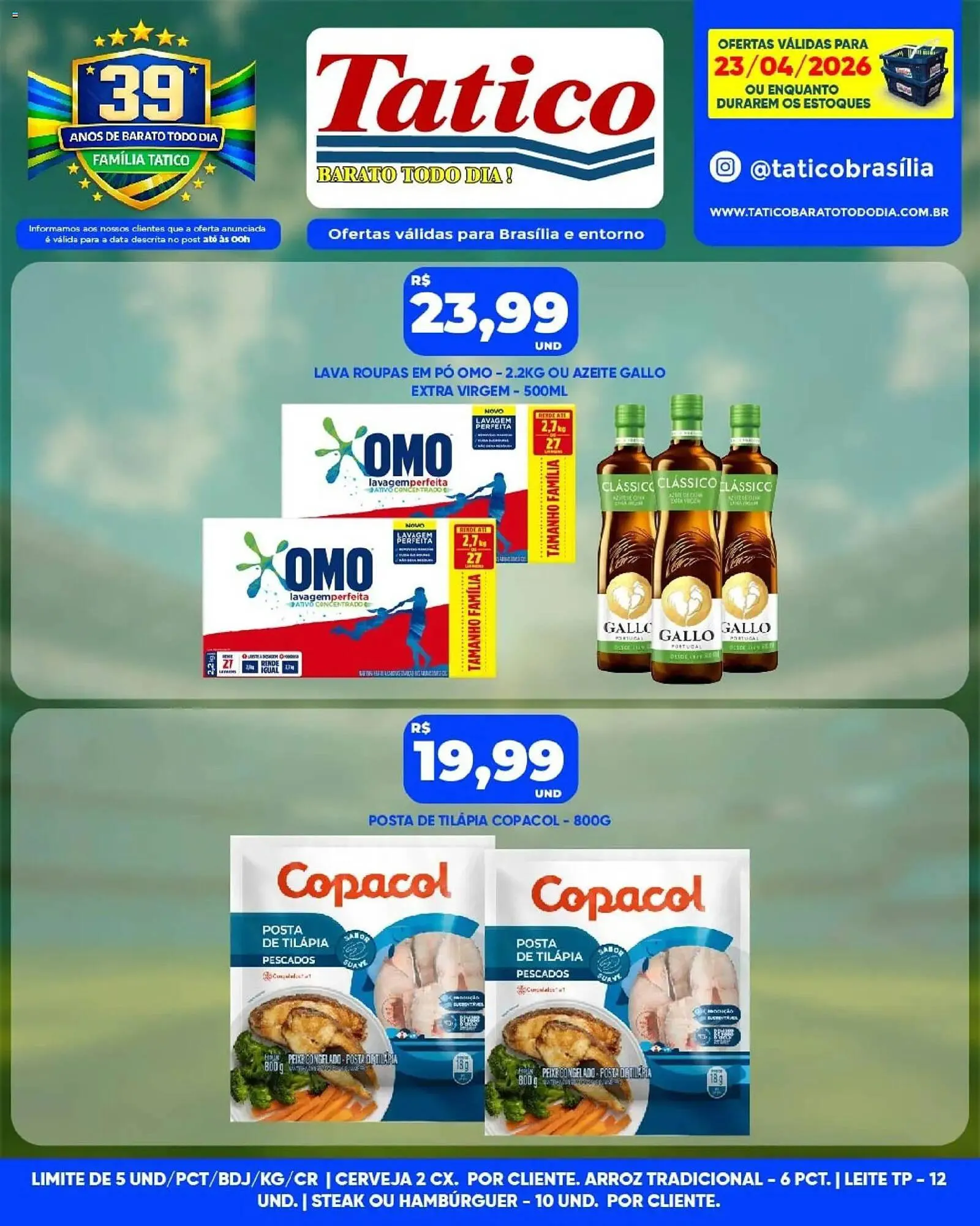 Encarte de Tabloide Tatico 24 de abril até 24 de abril 2026 - Pagina 40