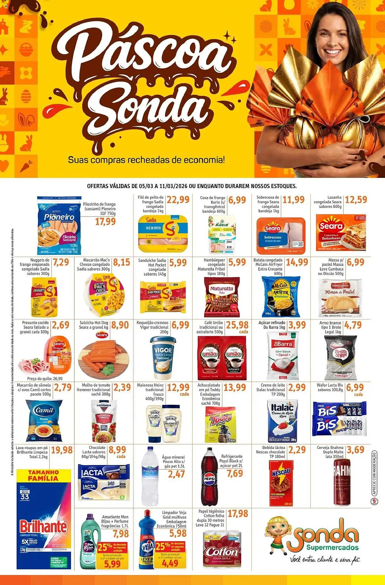 Encarte de Folheto Sonda 5 de março até 11 de março 2026 - Pagina 1