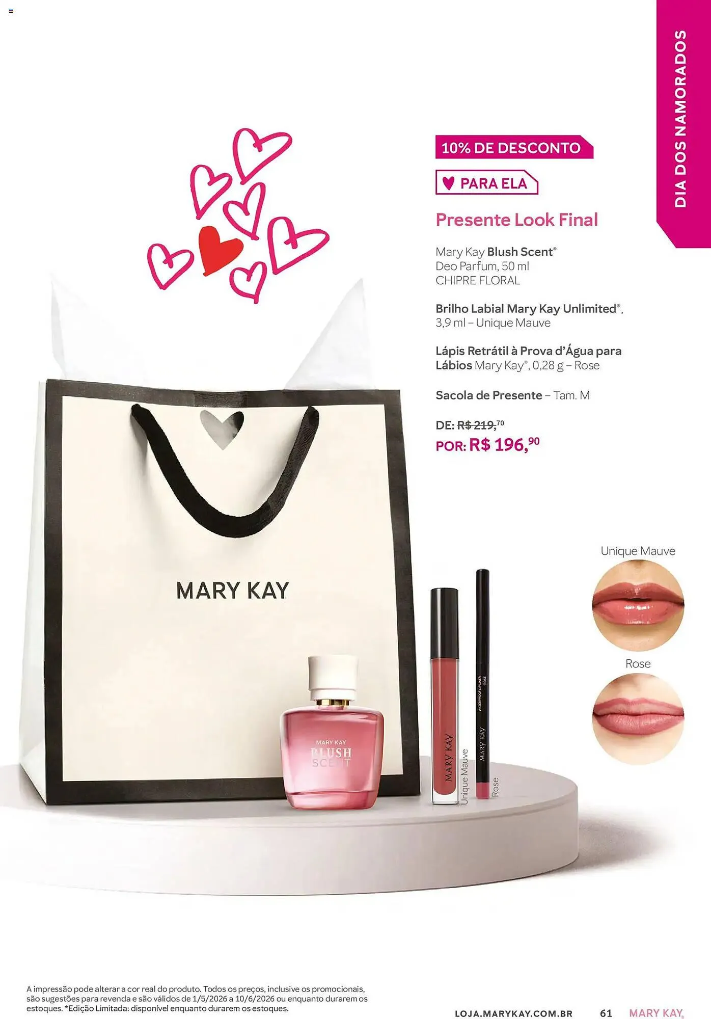 Encarte de Revista Mary Kay 1 de maio até 31 de maio 2026 - Pagina 61