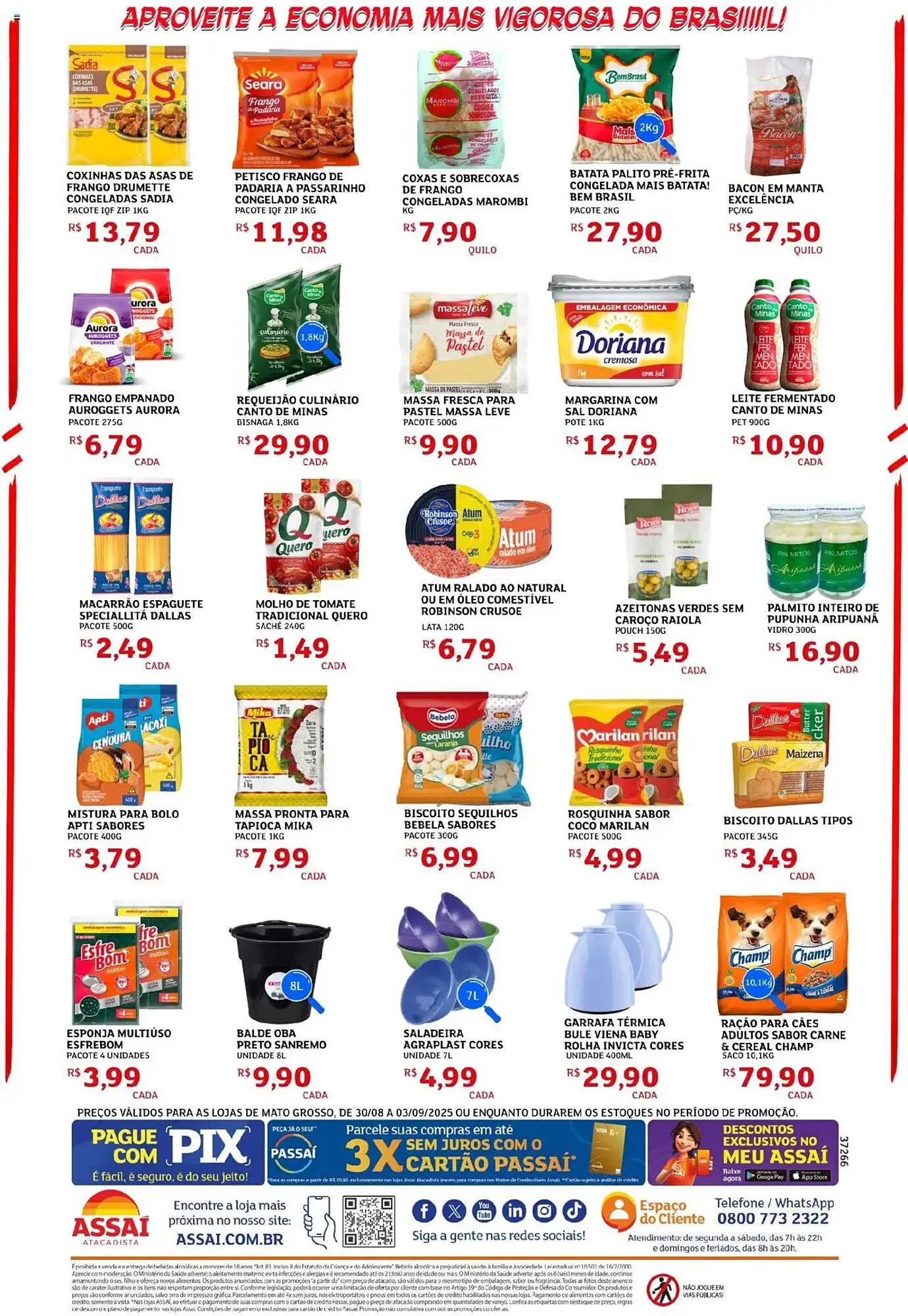 Encarte de Catálogo Assaí Atacadista 1 de setembro até 5 de setembro 2025 - Pagina 2