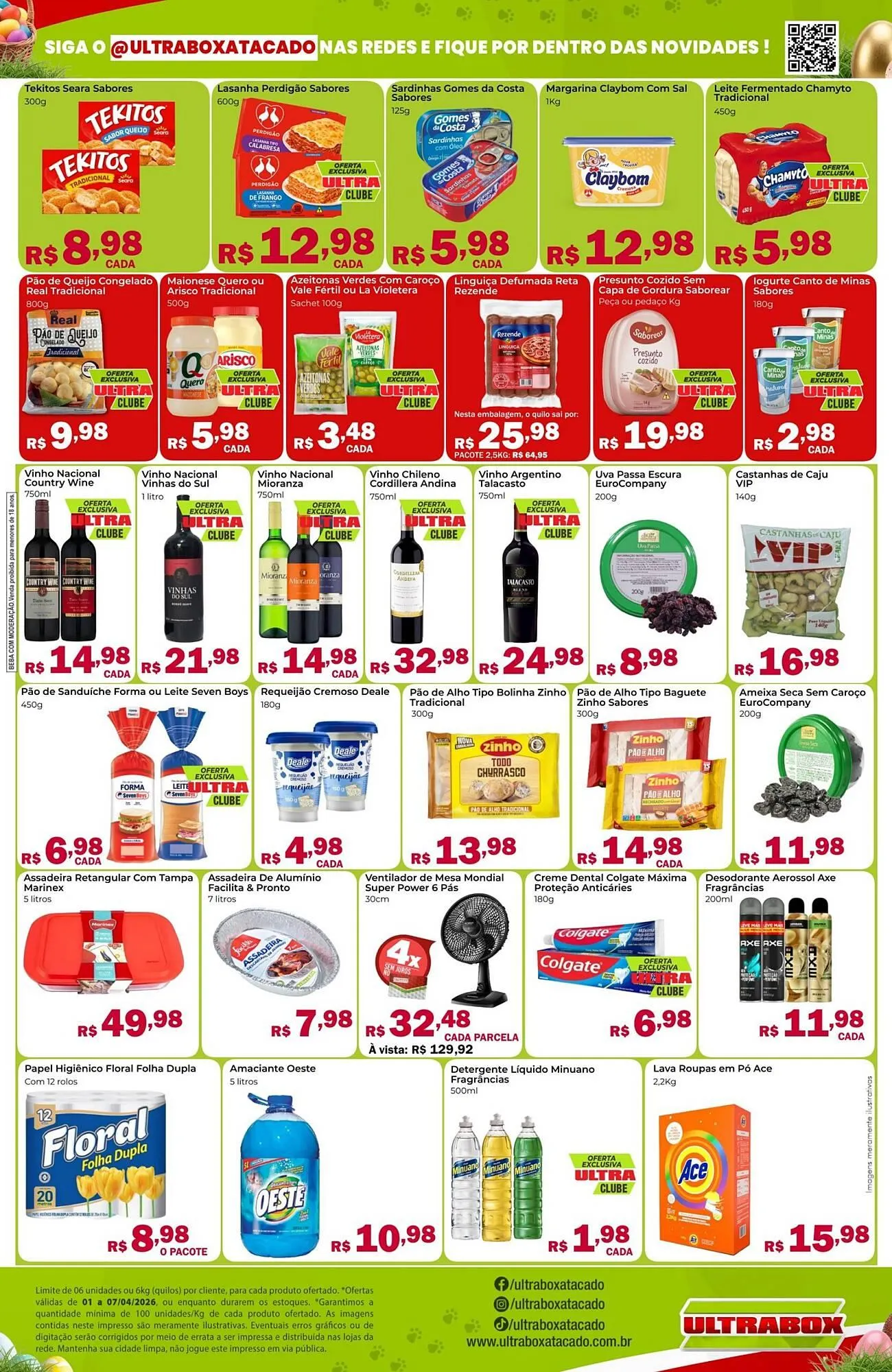 Encarte de Panfleto Ultrabox 1 de abril até 7 de abril 2026 - Pagina 2