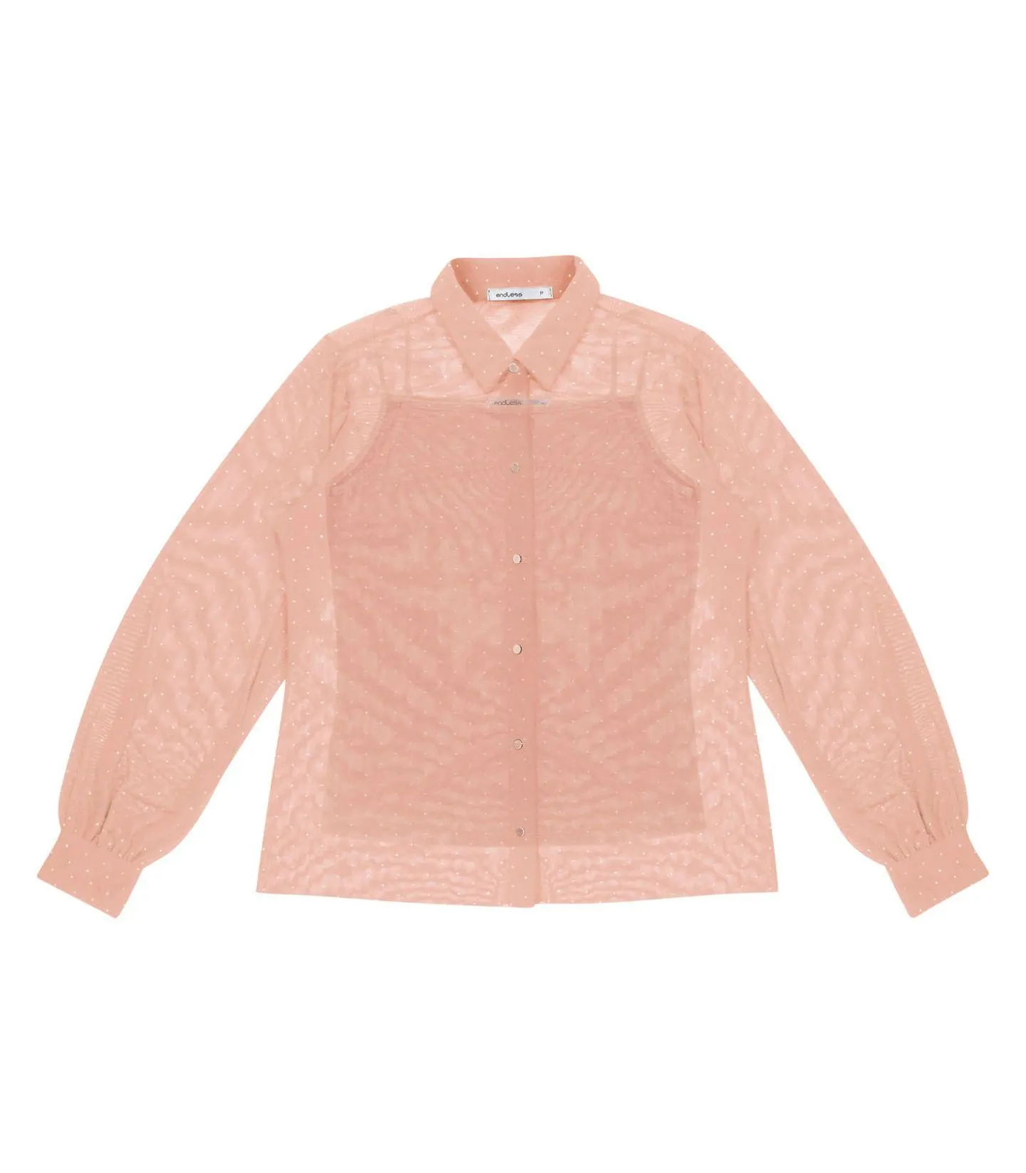 Conjunto De Camisa Tule Com Top Endless Rosa