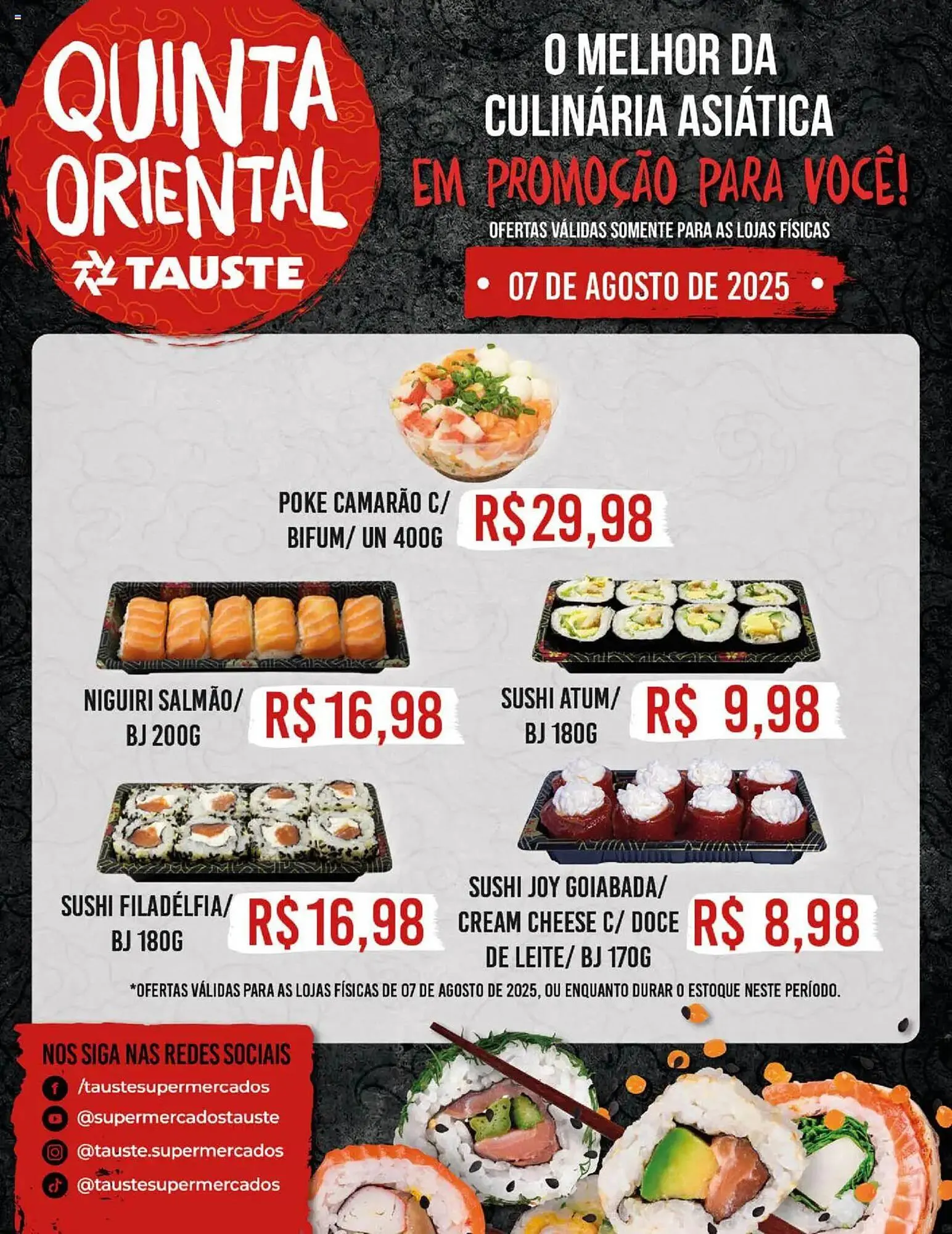 Encarte de Catálogo Supermercados Tauste 7 de agosto até 8 de agosto 2025 - Pagina 1
