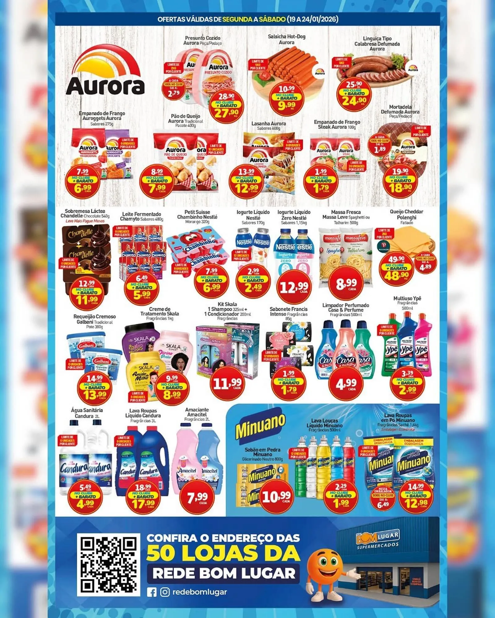 Encarte de Folheto Rede Bom Lugar 19 de janeiro até 25 de janeiro 2026 - Pagina 3