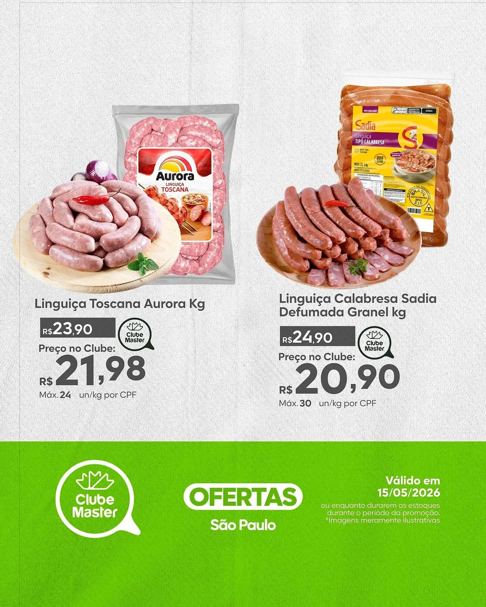 Encarte de Folheto Master Supermercados 15 de maio até 15 de maio 2026 - Pagina 3