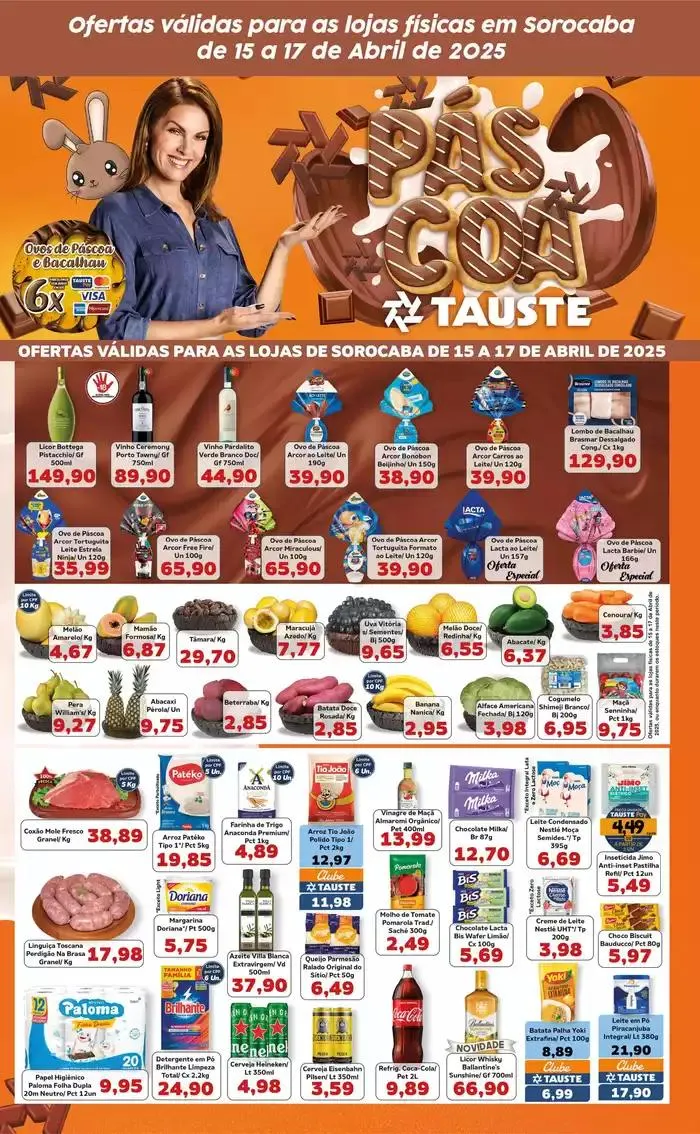 Encarte de Ofertas Tauste Sorocaba 16 de abril até 17 de abril 2025 - Pagina 2