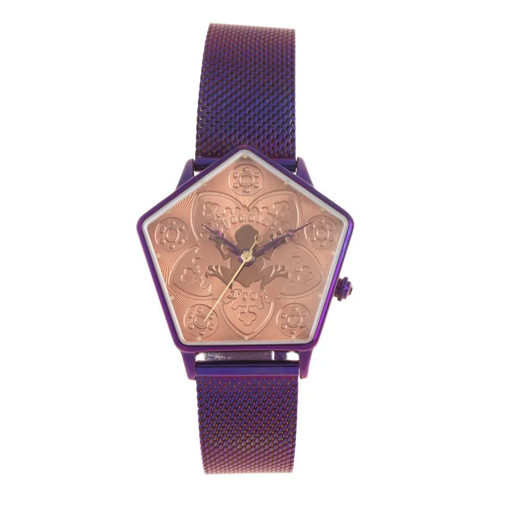 Relógio Analógico Unissex Harry Potter Sapo de Chocolate Roxo - RE.MT.1249.0214 M