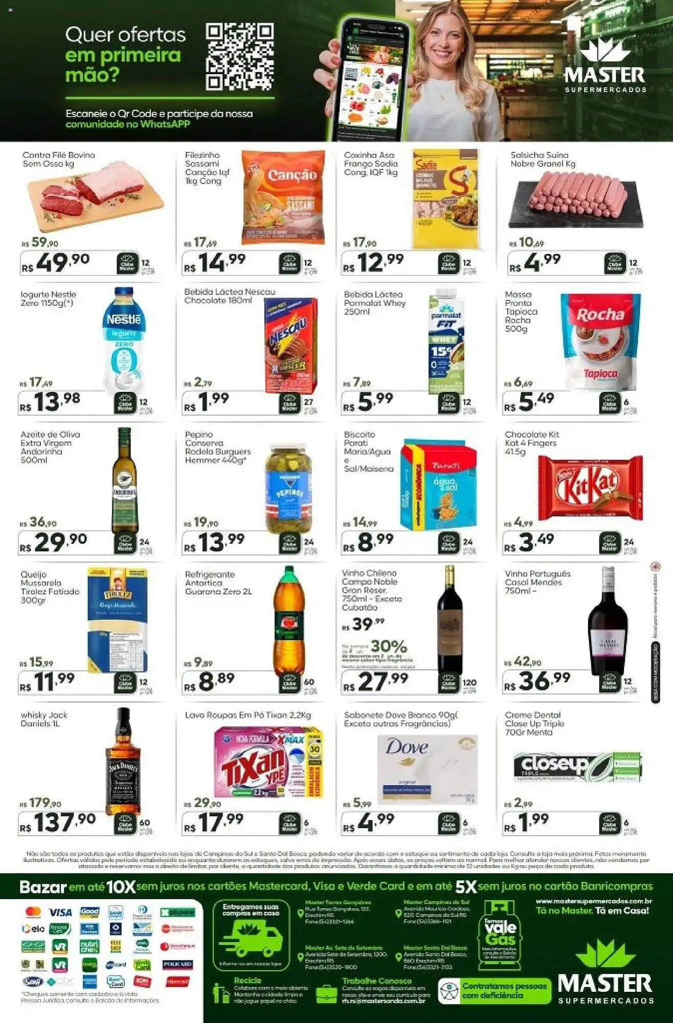 Encarte de Folheto Master Supermercados 17 de abril até 19 de abril 2026 - Pagina 2