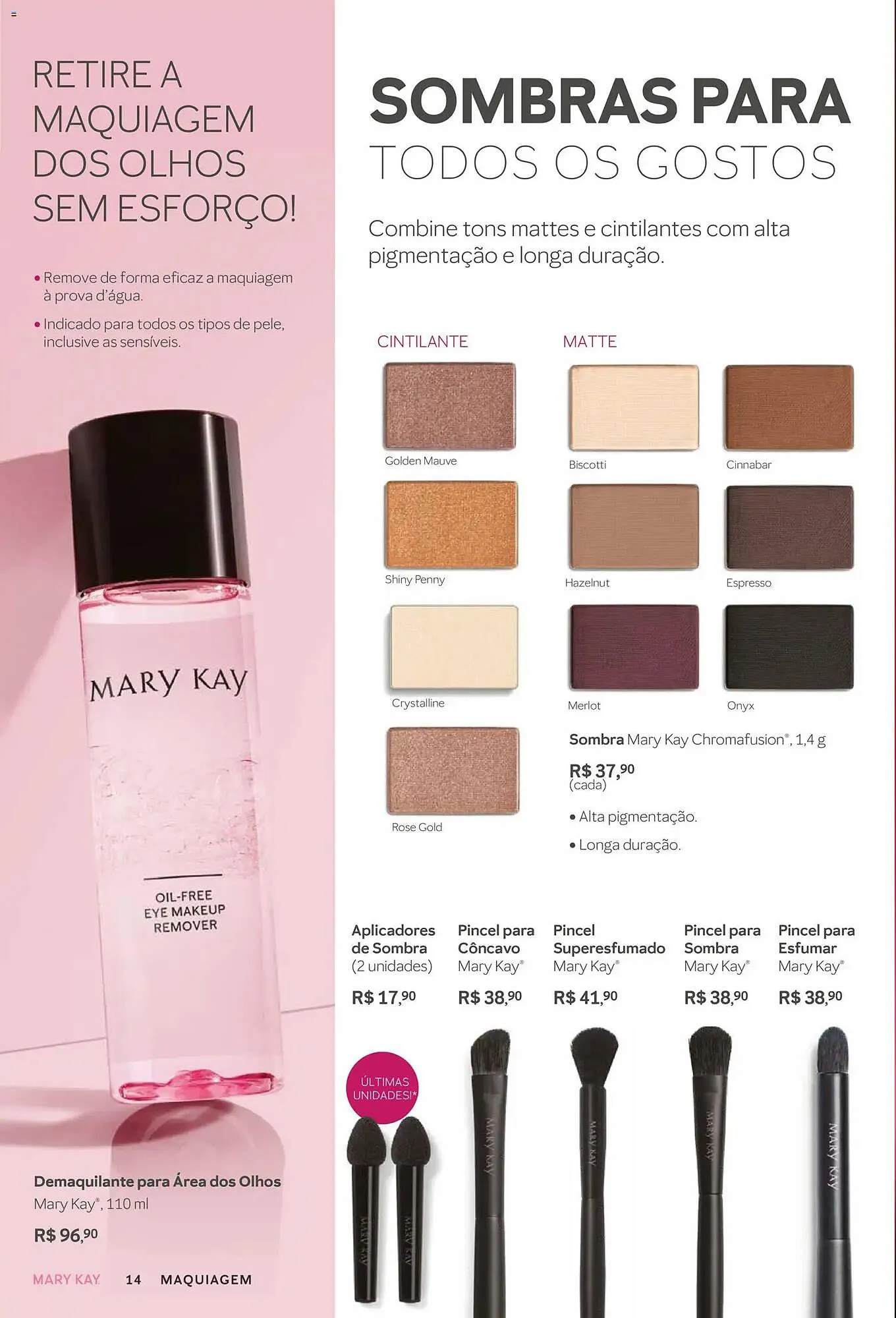 Encarte de Revista Mary Kay 1 de janeiro até 1 de março 2026 - Pagina 14
