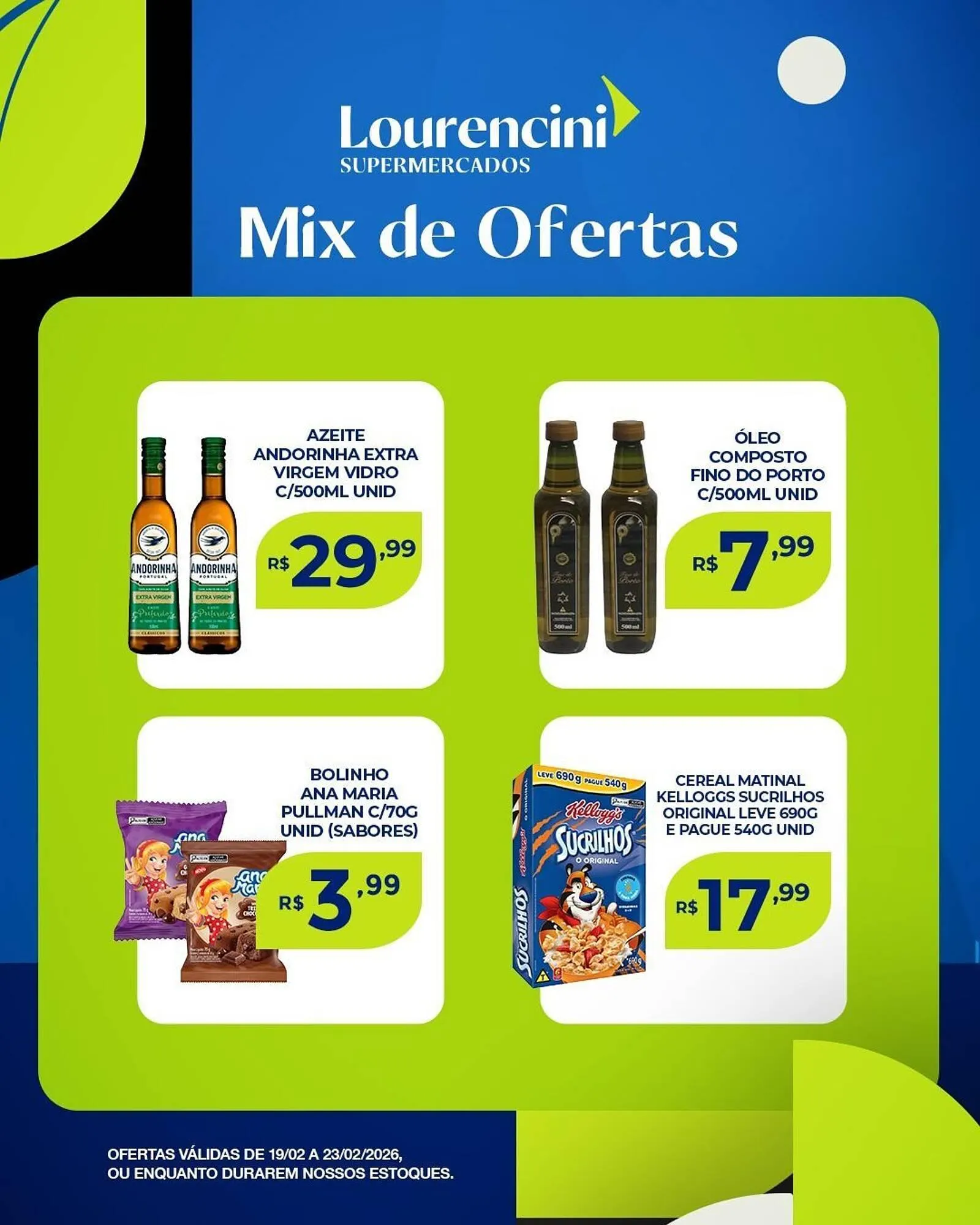 Encarte de Catálogo Lourencini Supermercados 21 de fevereiro até 23 de fevereiro 2026 - Pagina 2