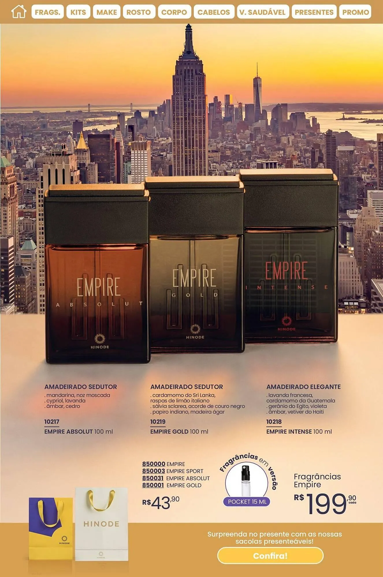 Encarte de Catálogo Hinode 1 de dezembro até 31 de dezembro 2025 - Pagina 36