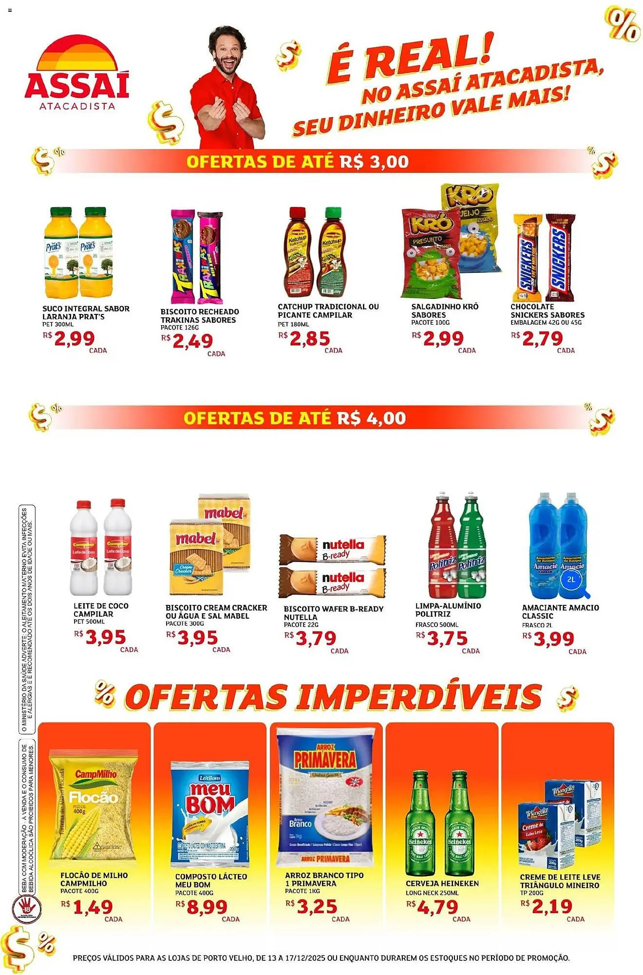 Encarte de Encarte Assaí Atacadista 13 de dezembro até 17 de dezembro 2025 - Pagina 2
