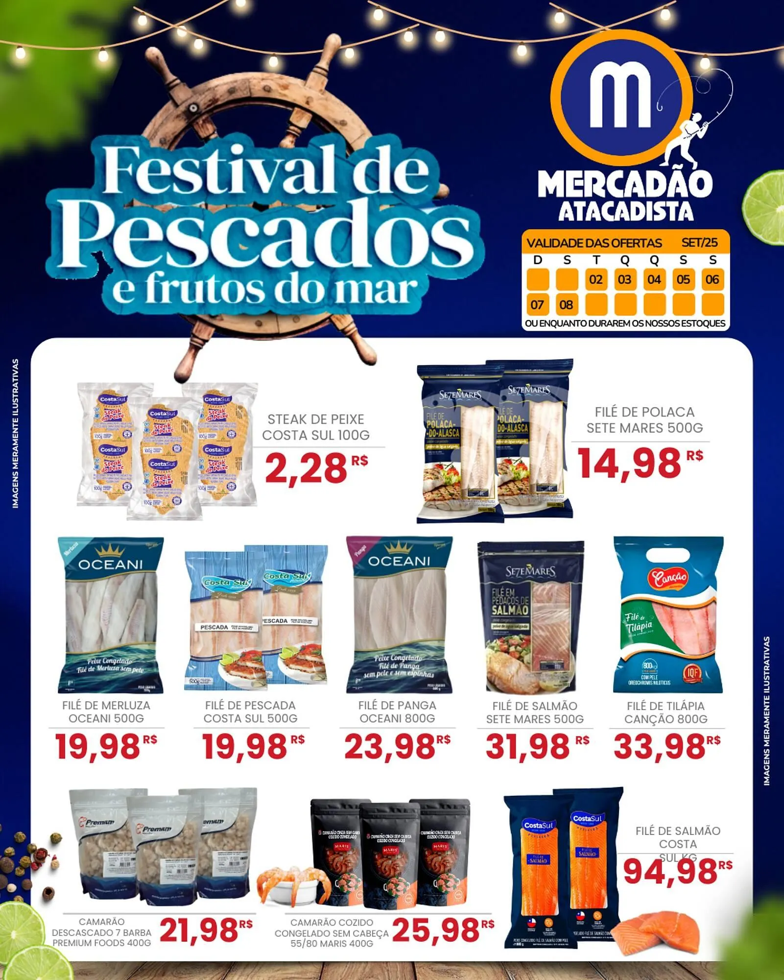 Encarte de Folheto Mercadão Atacadista 3 de setembro até 8 de setembro 2025 - Pagina 1