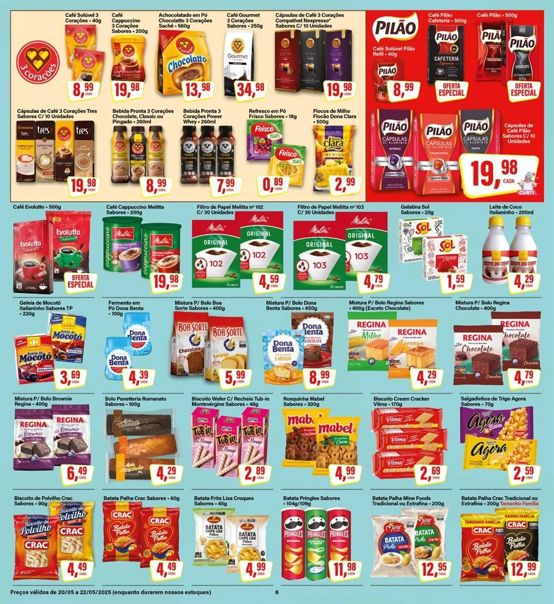Encarte de Catálogo Rede Supermarket 20 de maio até 22 de maio 2025 - Pagina 6