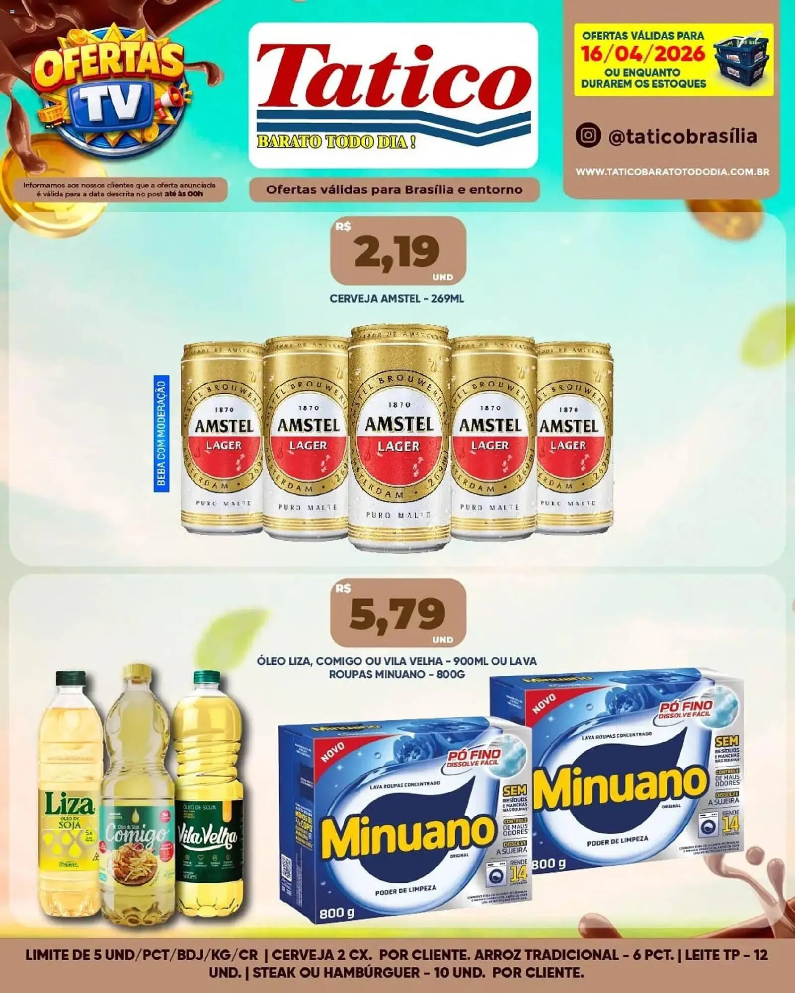 Encarte de Tabloide Tatico 16 de abril até 19 de abril 2026 - Pagina 8