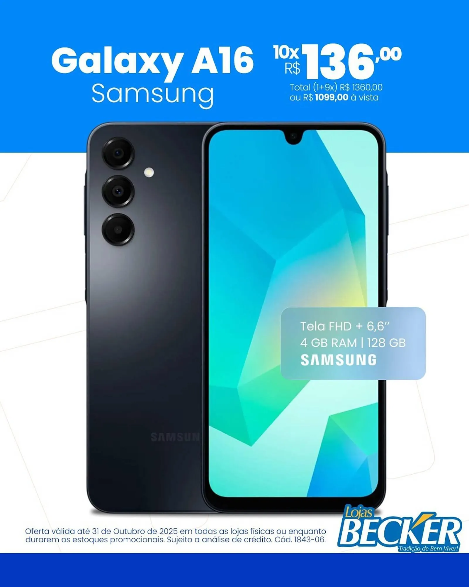 Encarte de Folheto Lojas Becker 29 de outubro até 31 de outubro 2025 - Pagina 3