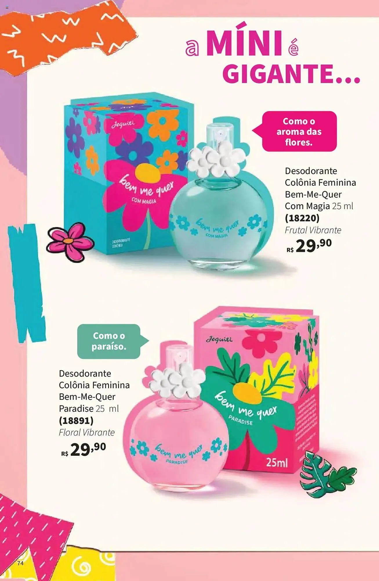 Encarte de Catálogo Jequiti 19 de setembro até 10 de outubro 2025 - Pagina 74