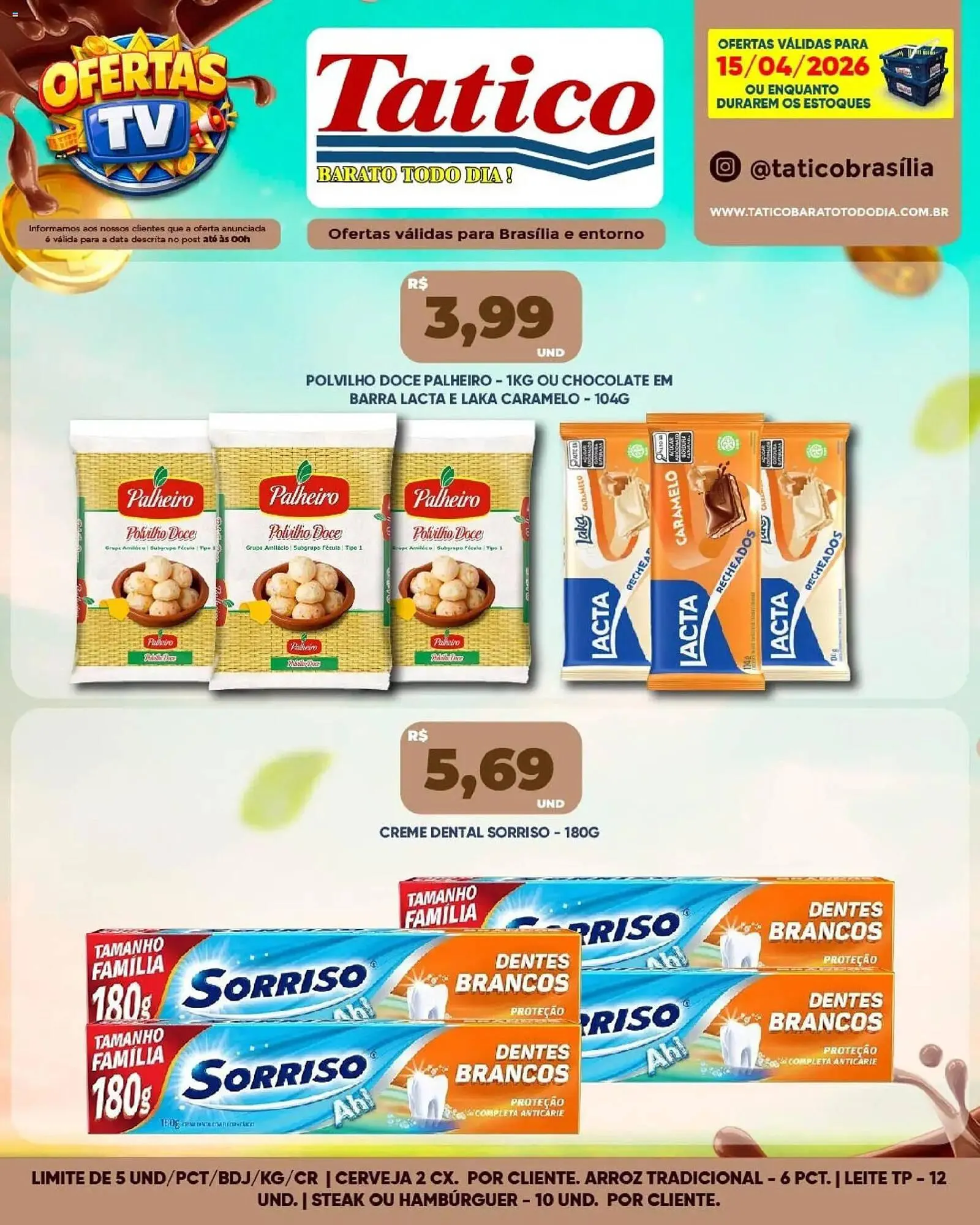 Encarte de Tabloide Tatico 16 de abril até 19 de abril 2026 - Pagina 31