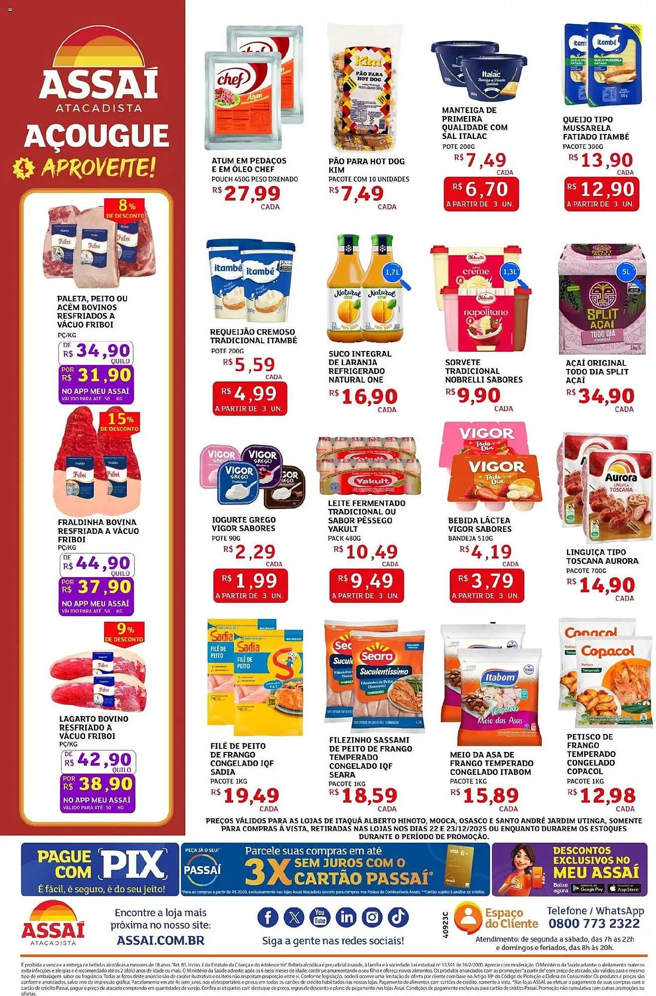 Encarte de Encarte Assaí Atacadista 22 de dezembro até 23 de dezembro 2025 - Pagina 2