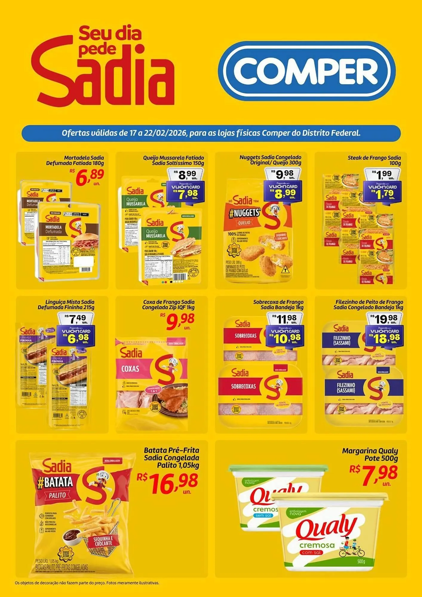 Encarte de Folheto Comper 17 de fevereiro até 22 de fevereiro 2026 - Pagina 1