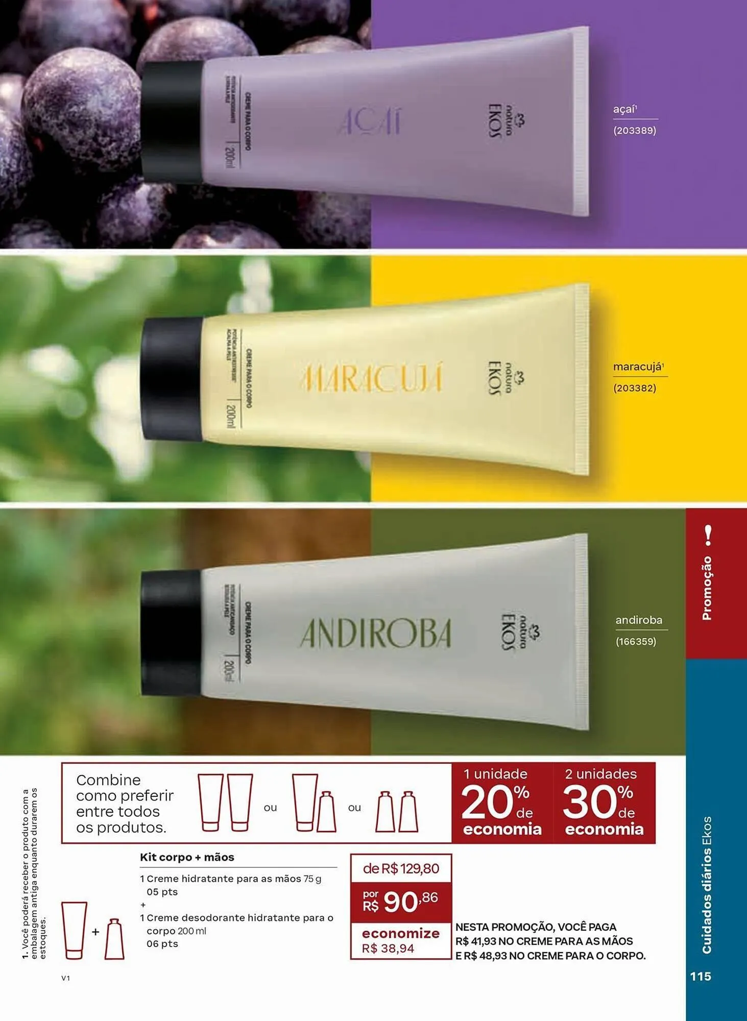 Encarte de Catálogo Natura 1 de janeiro até 31 de janeiro 2026 - Pagina 115