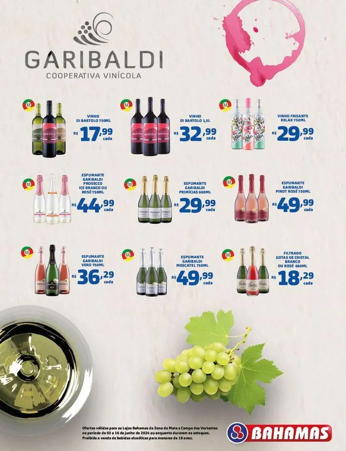 Encarte de Arraiá do Menor Preço Bahamas 3 de junho até 16 de junho 2024 - Pagina 12