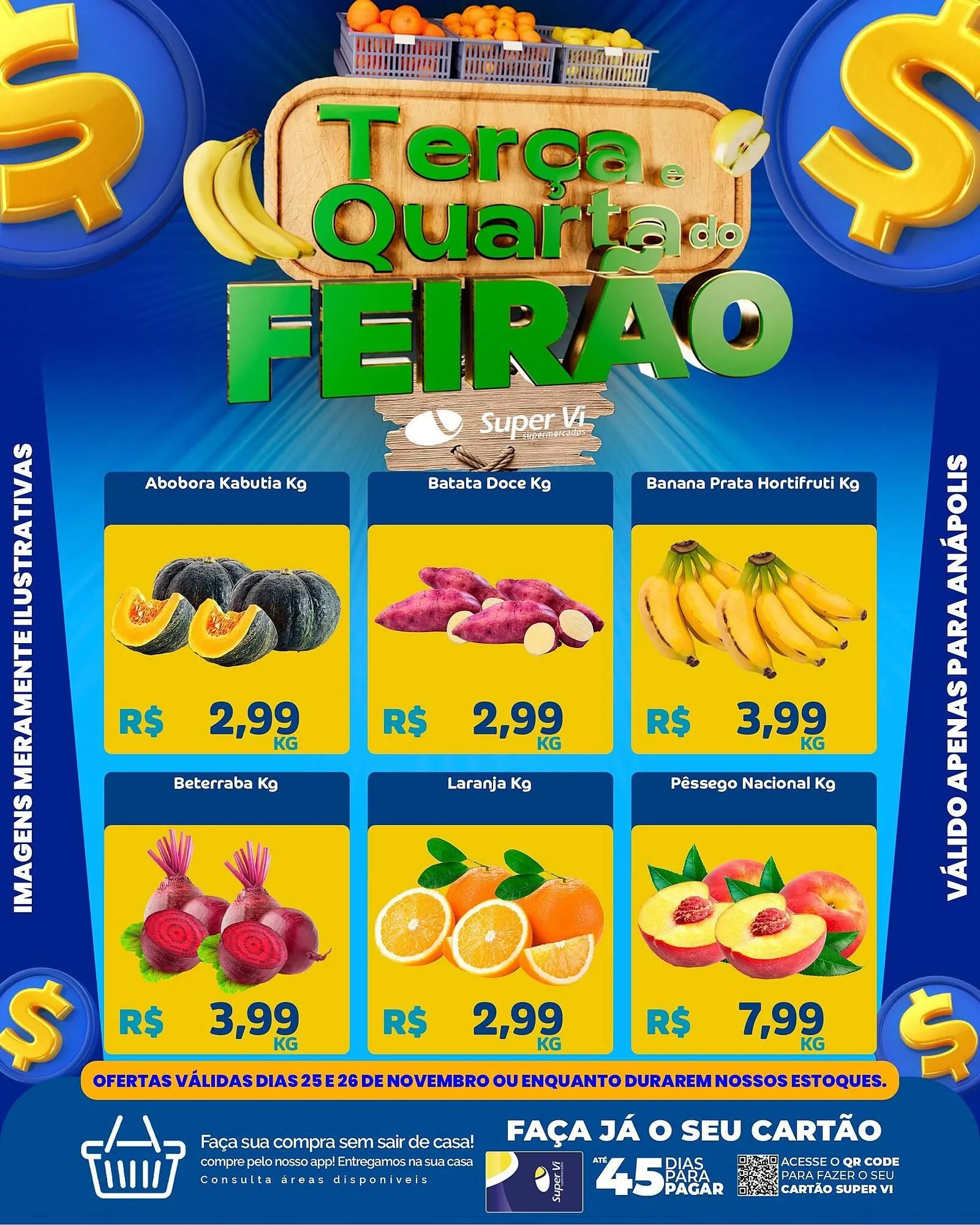 Encarte de Catálogo Super Vi Supermercados 25 de novembro até 26 de novembro 2025 - Pagina 1