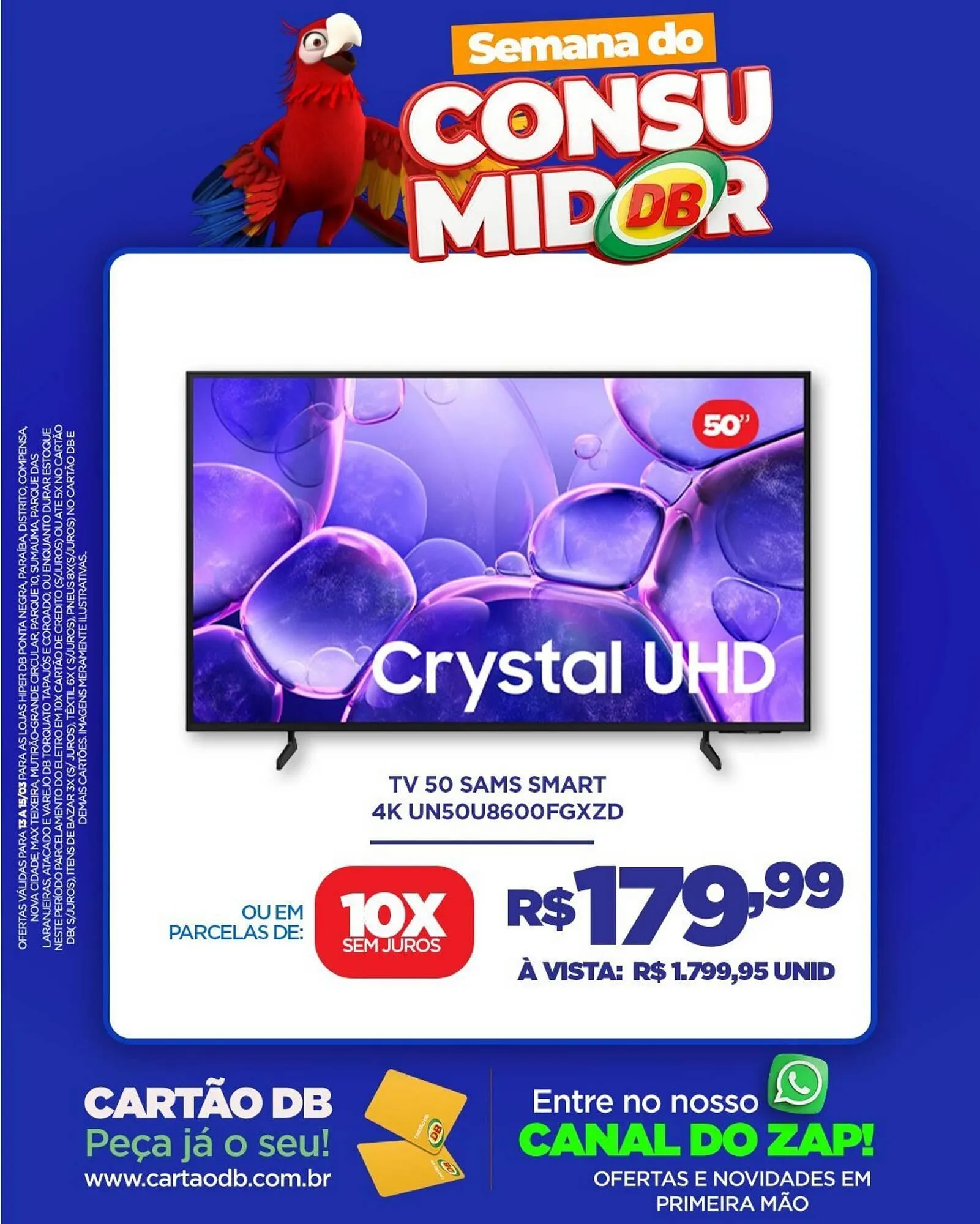 Encarte de Catálogo DB Supermercados 13 de março até 15 de março 2026 - Pagina 9