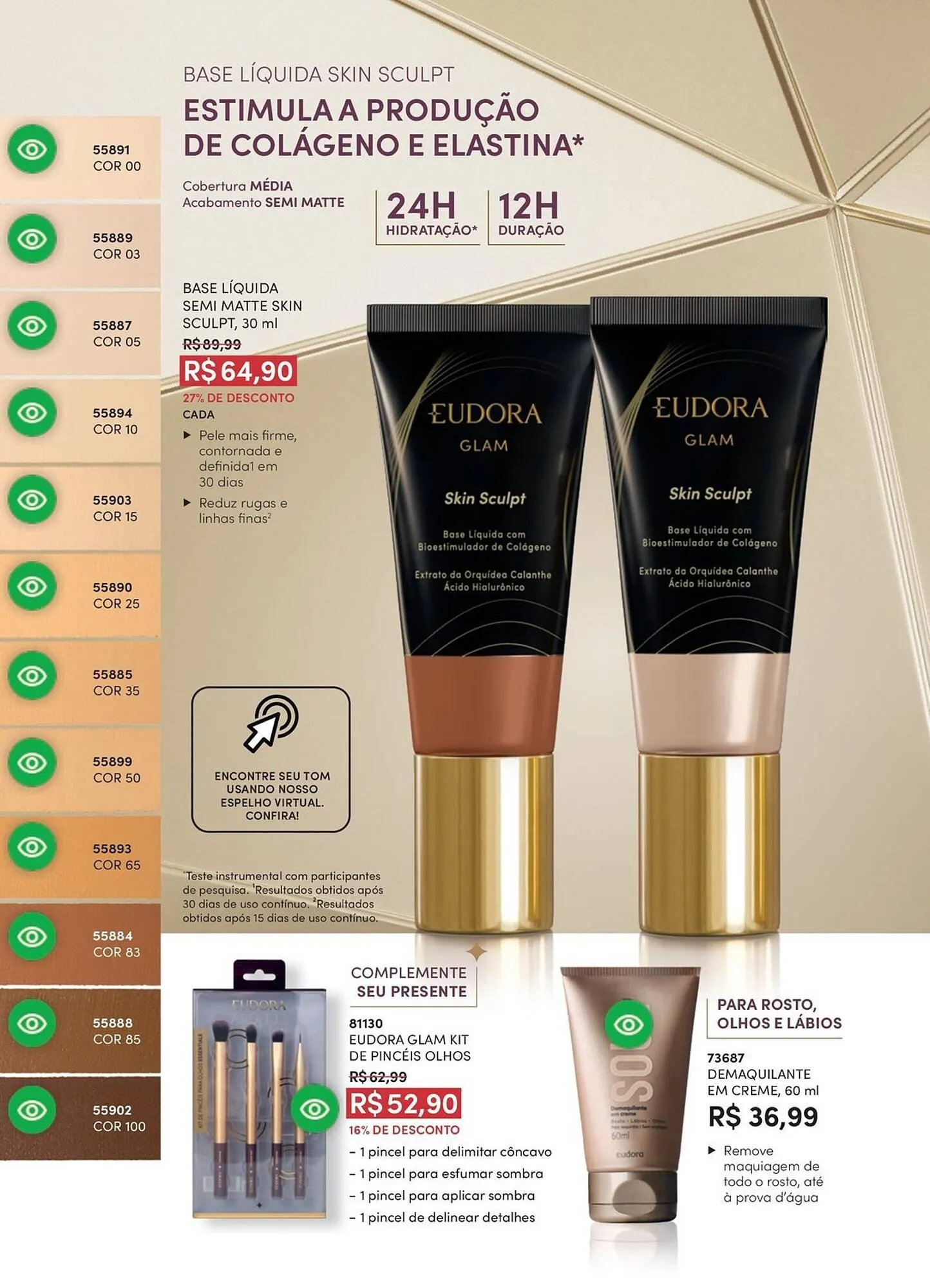 Encarte de Catálogo Eudora 27 de janeiro até 28 de fevereiro 2026 - Pagina 40