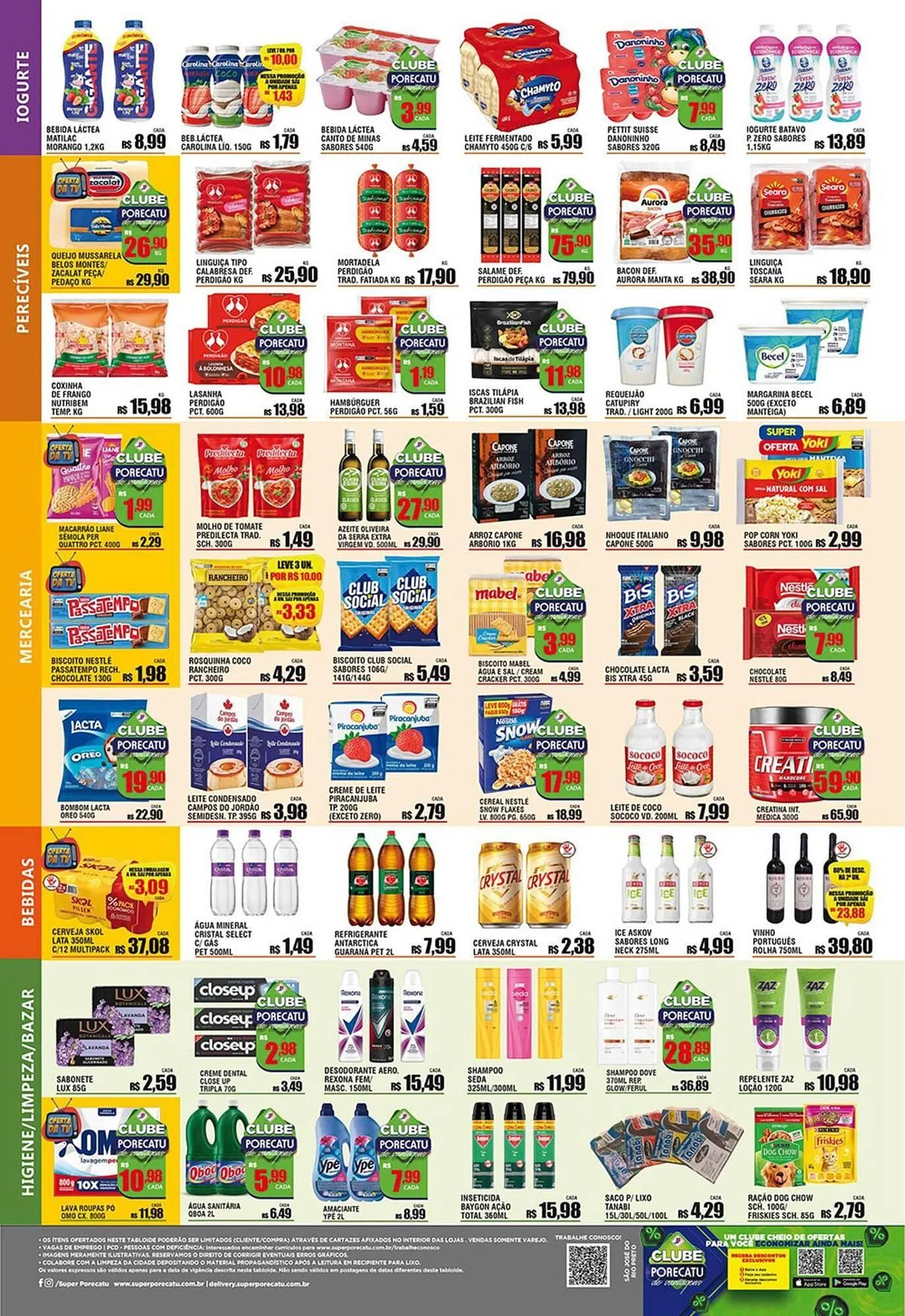 Encarte de Catálogo Supermercado Porecatu 19 de fevereiro até 22 de fevereiro 2026 - Pagina 2