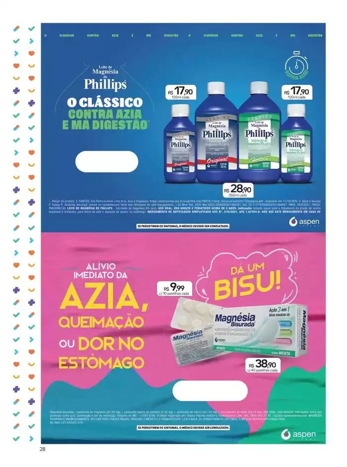 Encarte de Ofertas Especiais Drogal 3 de março até 30 de março 2025 - Pagina 28