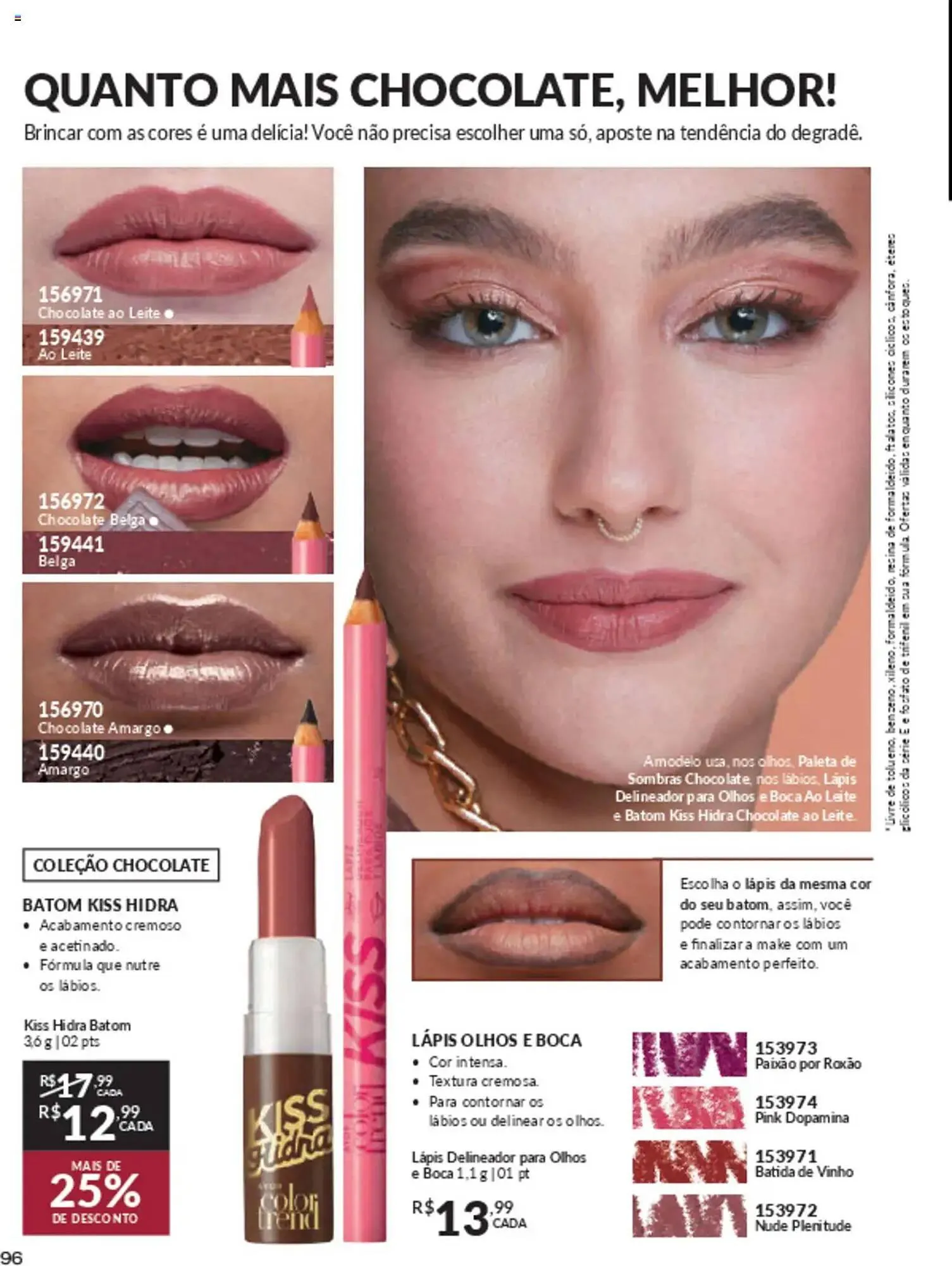 Encarte de Catálogo Avon 10 de março até 30 de junho 2025 - Pagina 96