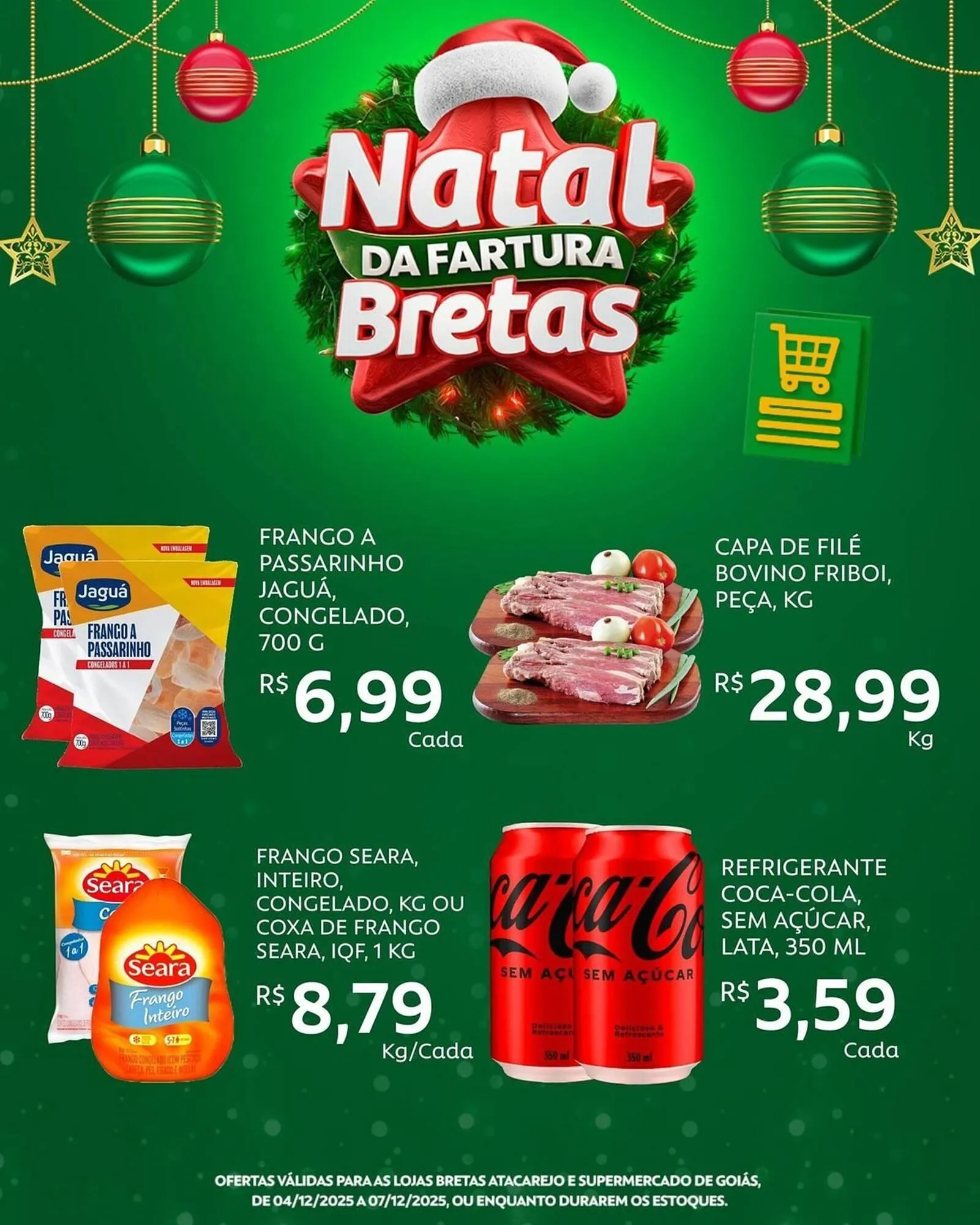 Encarte de Catálogo Supermercados Bretas 4 de dezembro até 7 de dezembro 2025 - Pagina 2