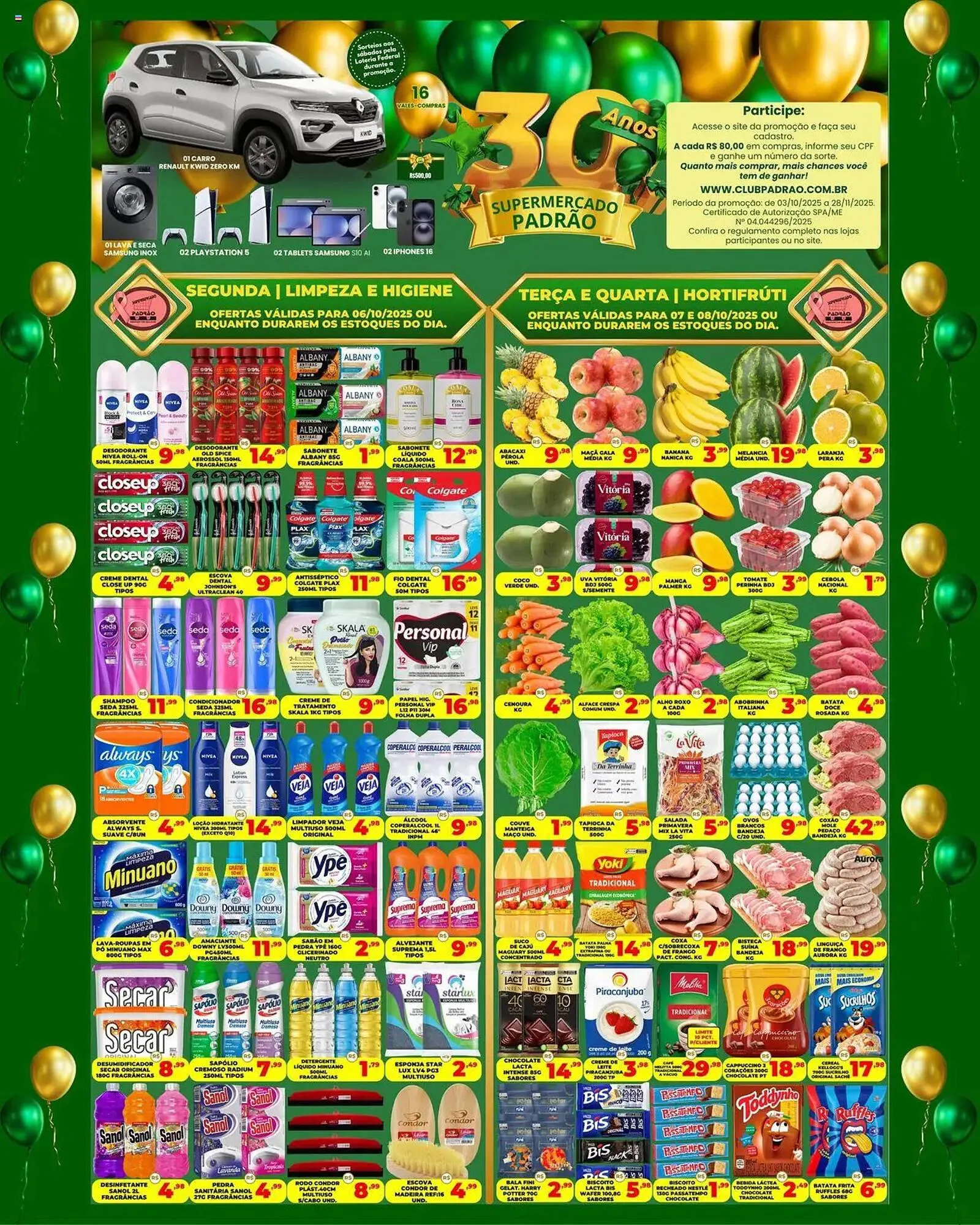 Folheto Supermercado Padrão - 1