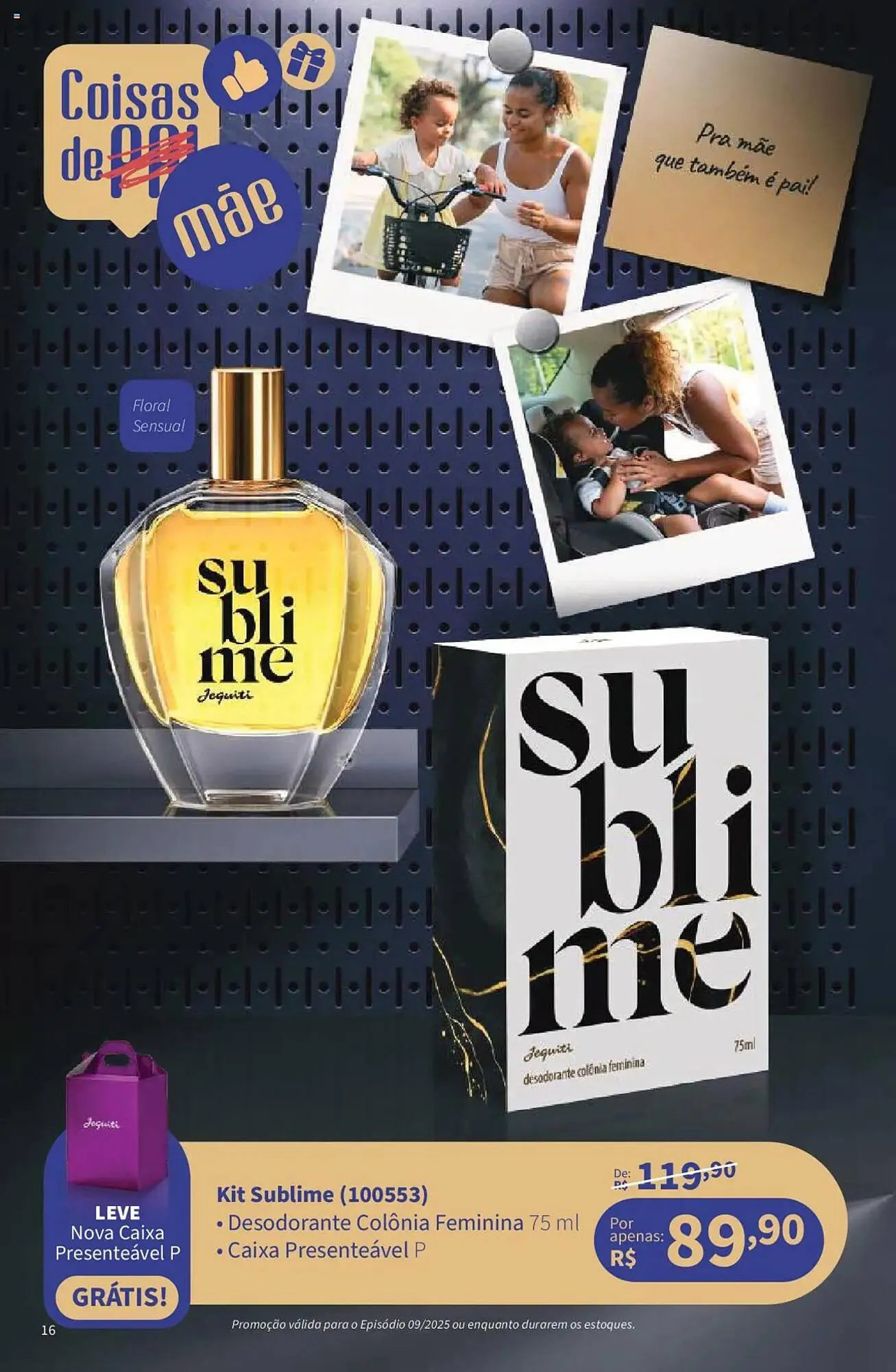 Encarte de Catálogo Jequiti 19 de junho até 17 de julho 2025 - Pagina 16