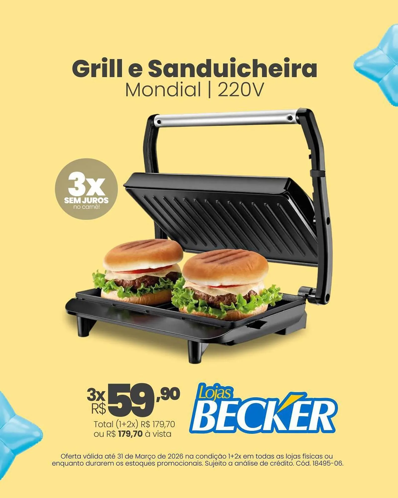 Encarte de Folheto Lojas Becker 13 de março até 31 de março 2026 - Pagina 3