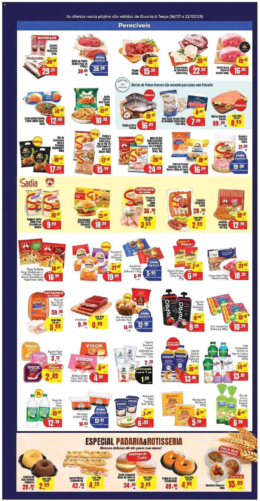 Encarte de Catálogo Barbosa Supermercados 16 de julho até 22 de julho 2025 - Pagina 2