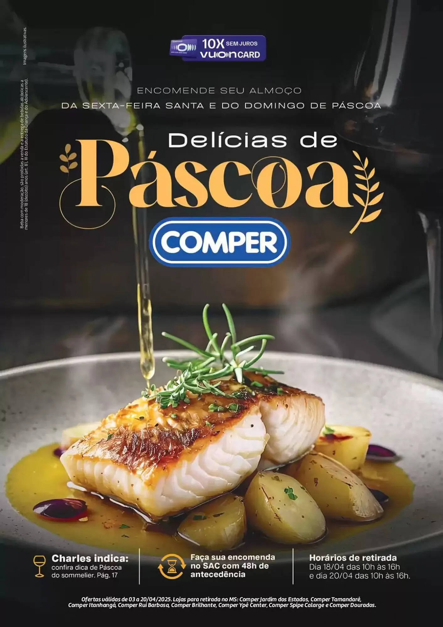 Encarte de Catálogo Comper 25 de abril até 25 de abril 2025 - Pagina 1