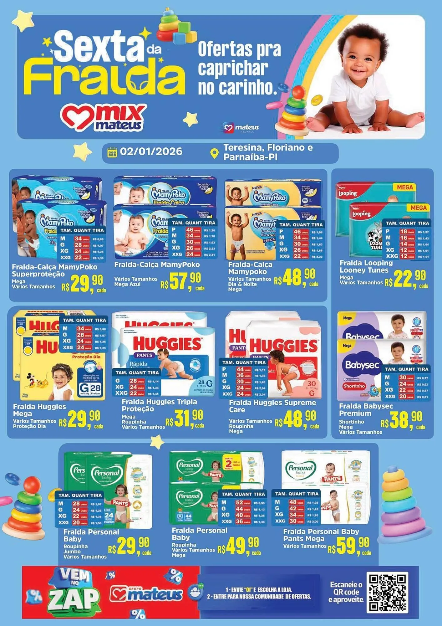 Encarte de Catálogo Supermercados Mateus 1 de fevereiro até 1 de fevereiro 2026 - Pagina 1