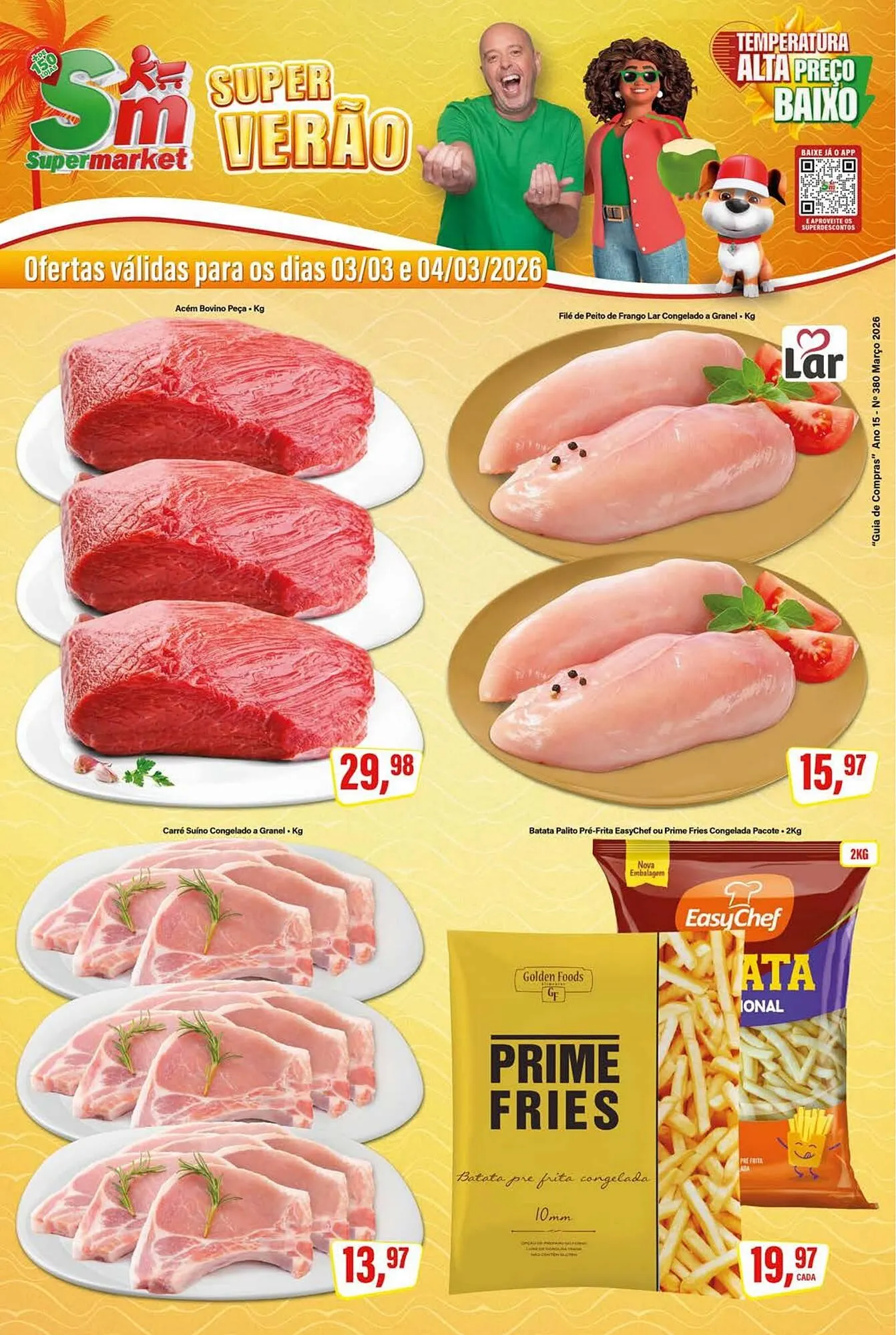 Encarte de Encarte Rede Supermarket 2 de março até 4 de março 2026 - Pagina 1