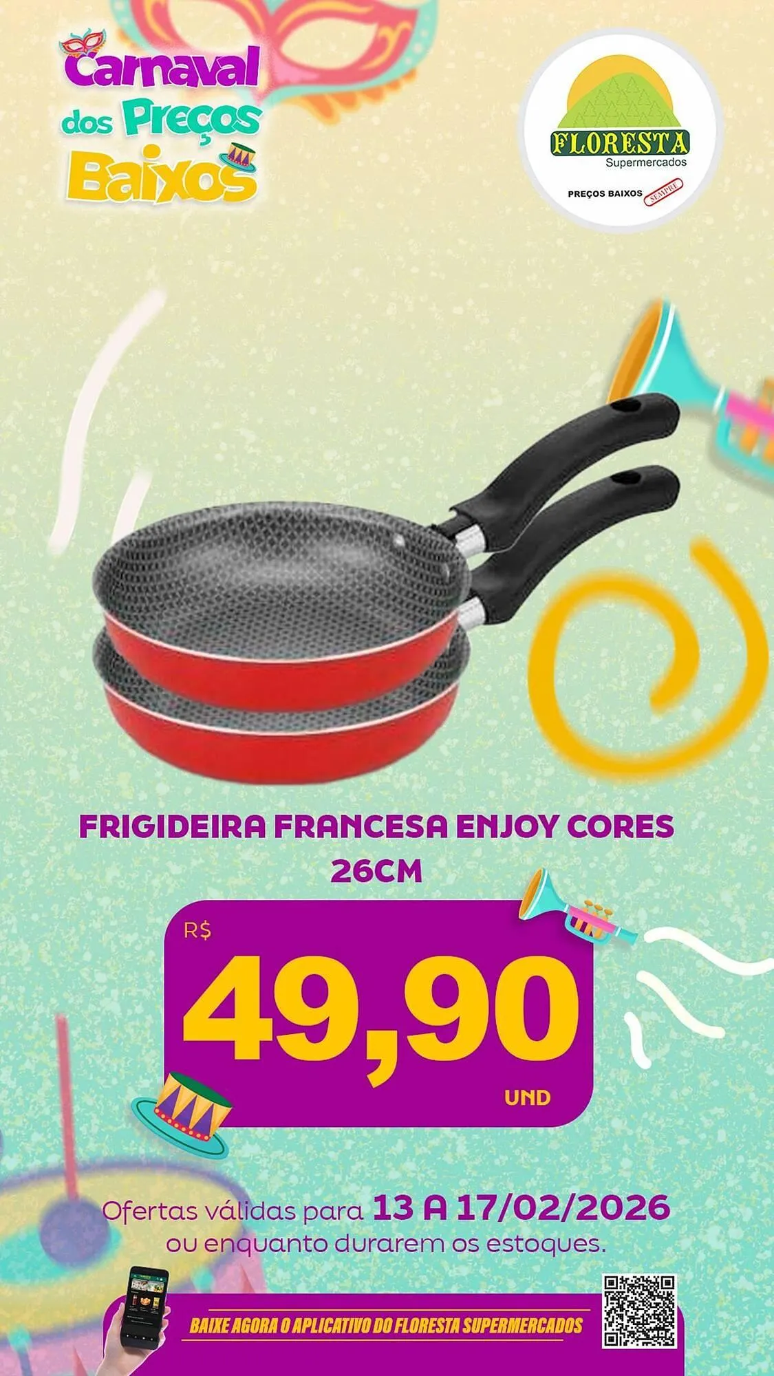 Encarte de Catálogo Floresta Supermercados 13 de fevereiro até 17 de fevereiro 2026 - Pagina 5