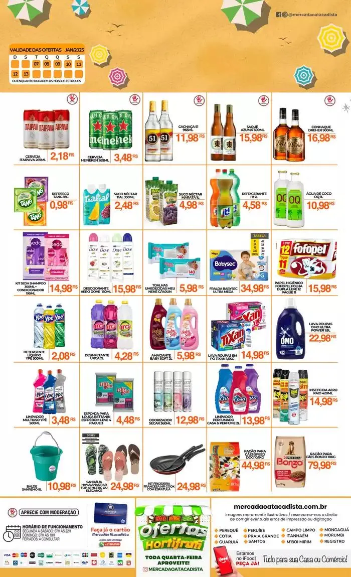 Encarte de Ofertas exclusivas para nossos clientes 8 de janeiro até 13 de janeiro 2025 - Pagina 3